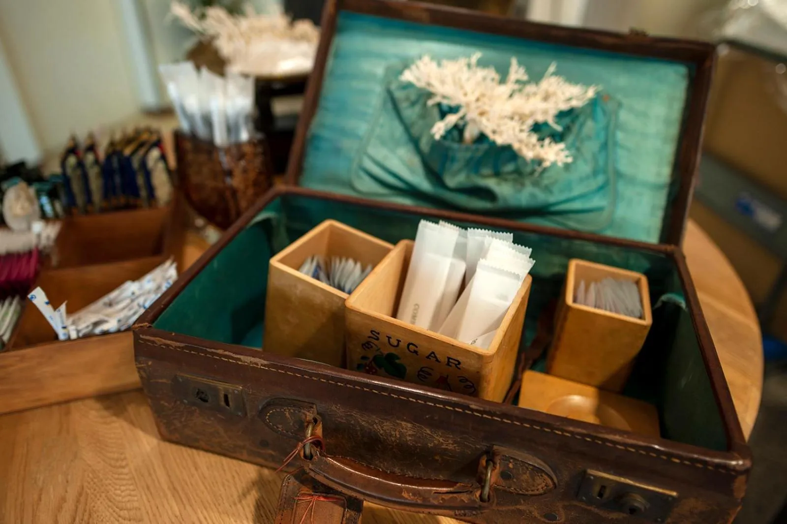 Decorative detail in Hotel Toms