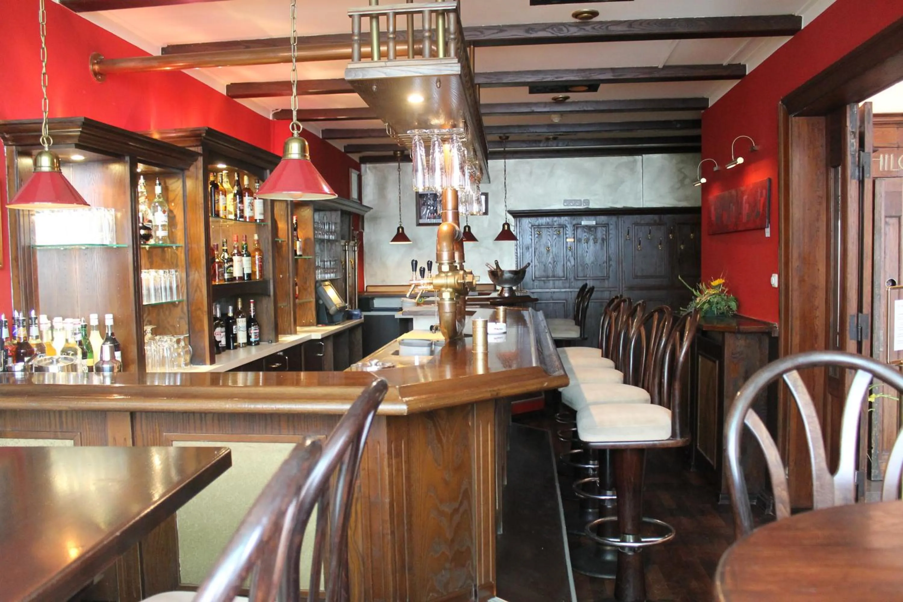 Lounge or bar in Hotel Denkmal 13 Rostock - Kaufmannshaus Krahnstöver