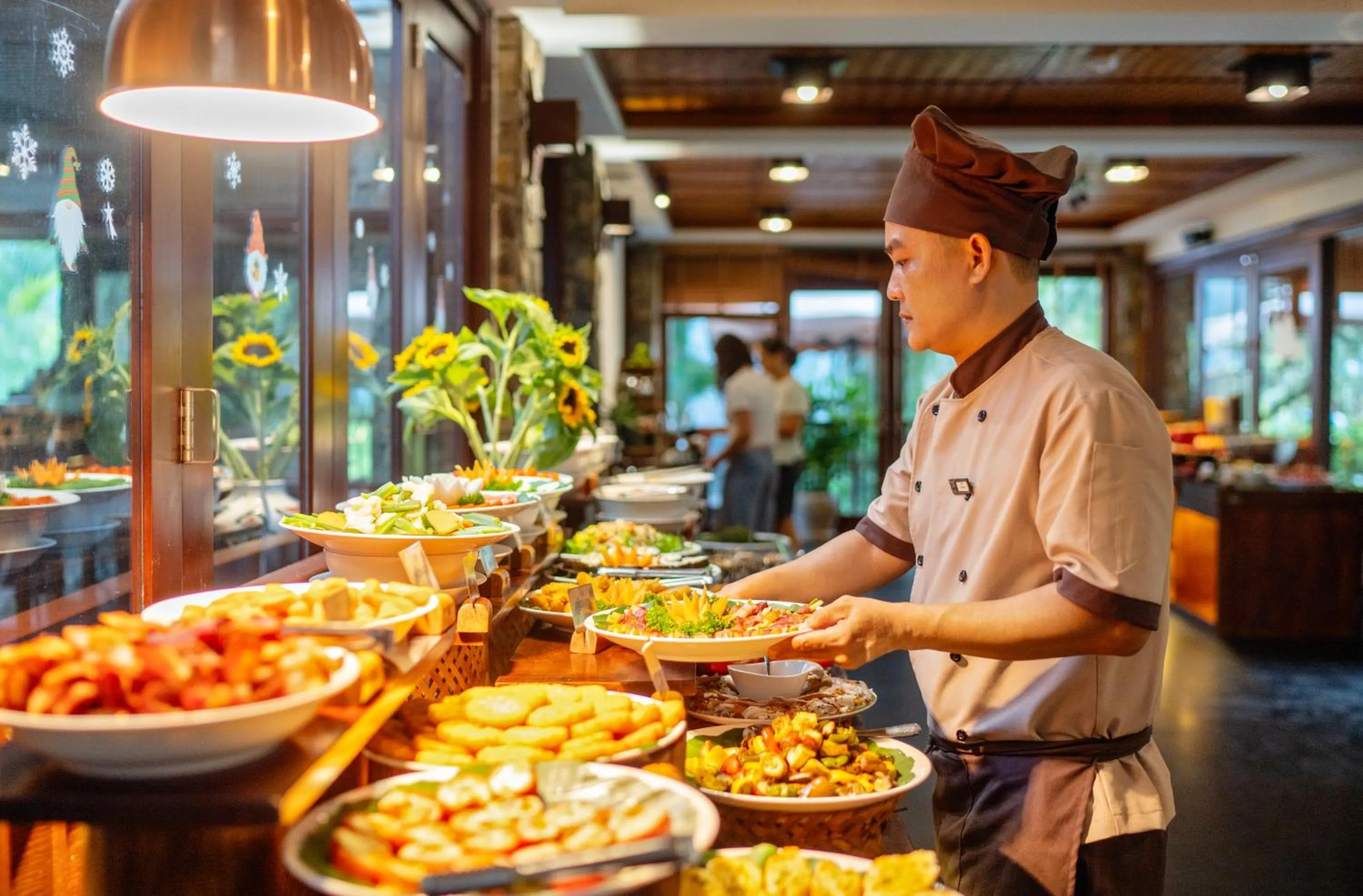 Restaurant/places to eat in Hoi An Eco Lodge & Spa