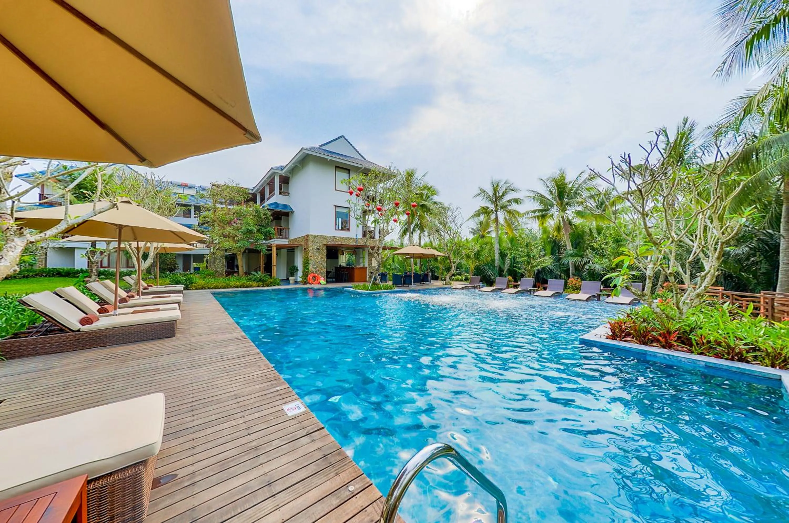 Swimming pool in Hoi An Eco Lodge & Spa