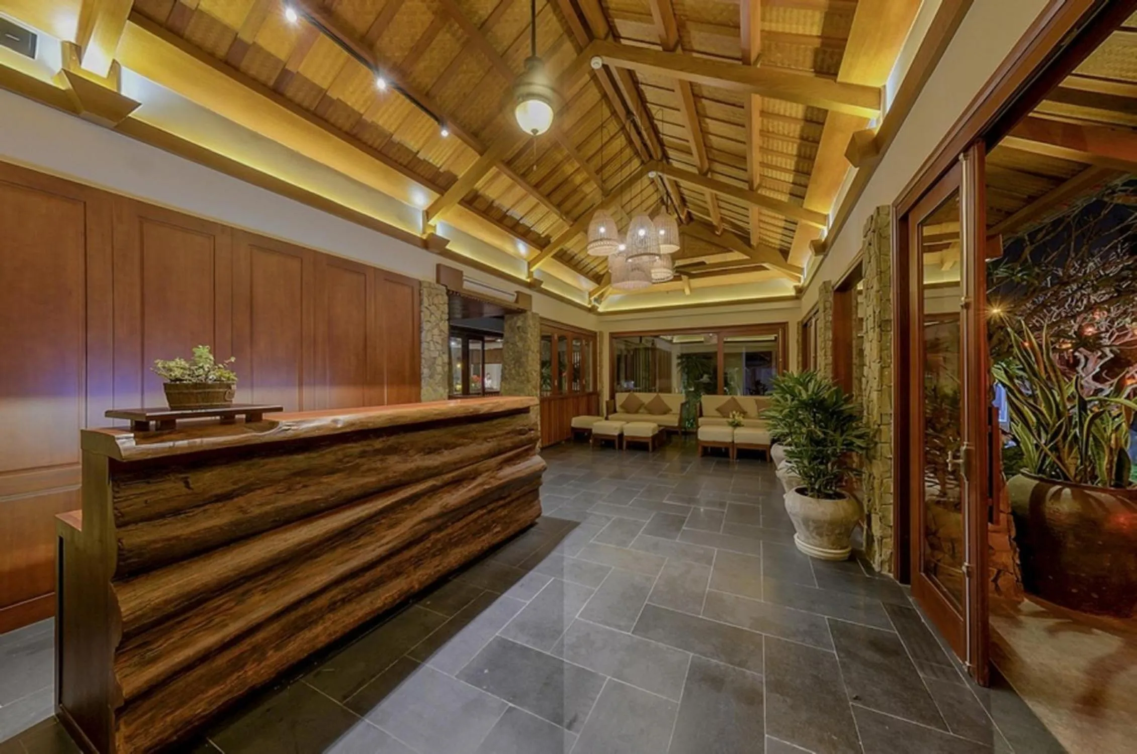 Lobby or reception in Hoi An Eco Lodge & Spa