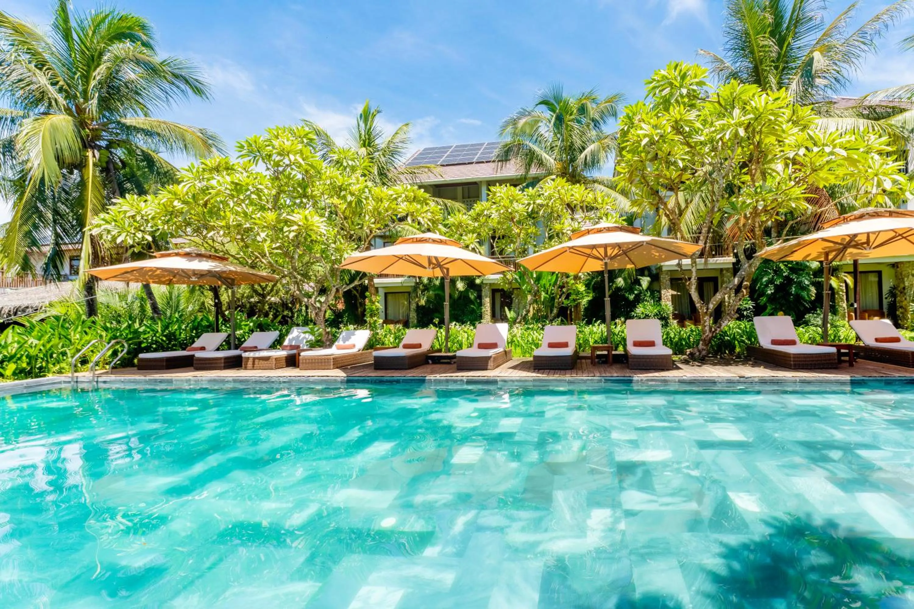 Swimming pool in Hoi An Eco Lodge & Spa