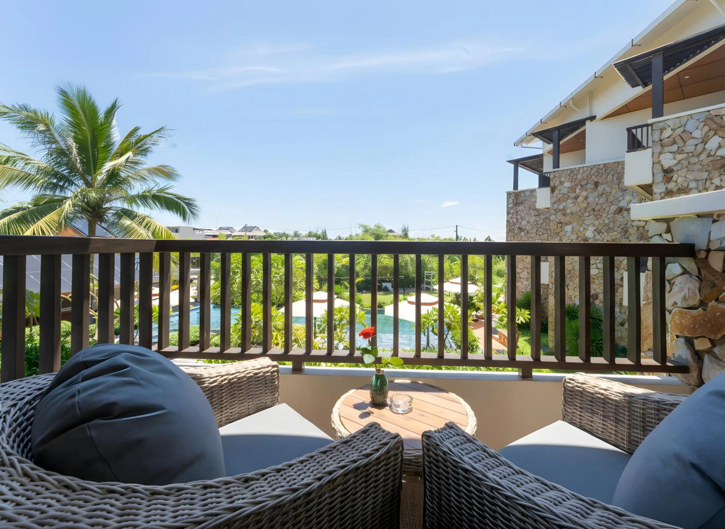 Balcony/Terrace in Hoi An Eco Lodge & Spa