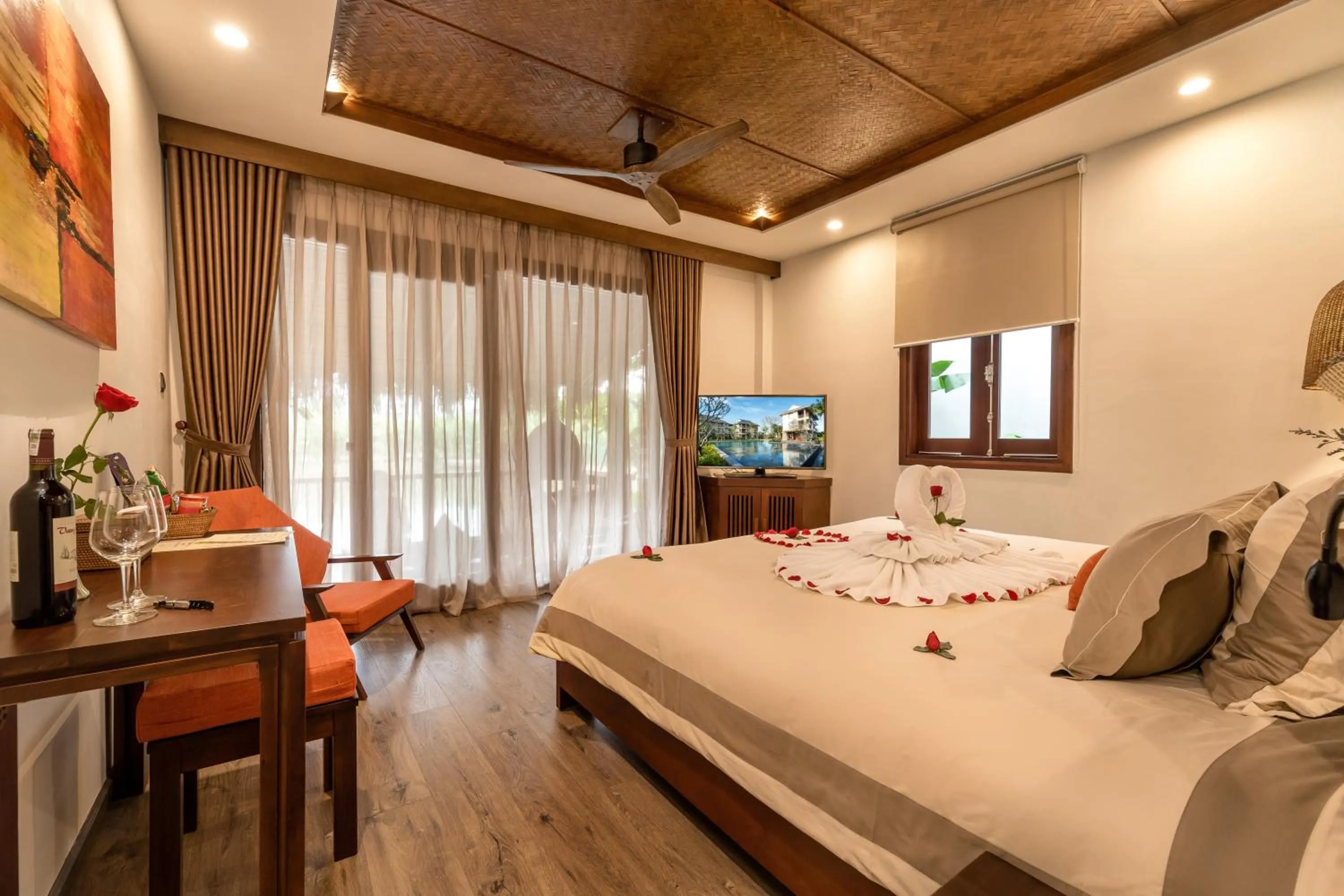 Bedroom, Bed in Hoi An Eco Lodge & Spa