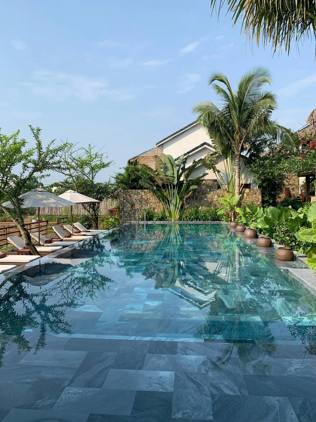 Swimming pool in Hoi An Eco Lodge & Spa