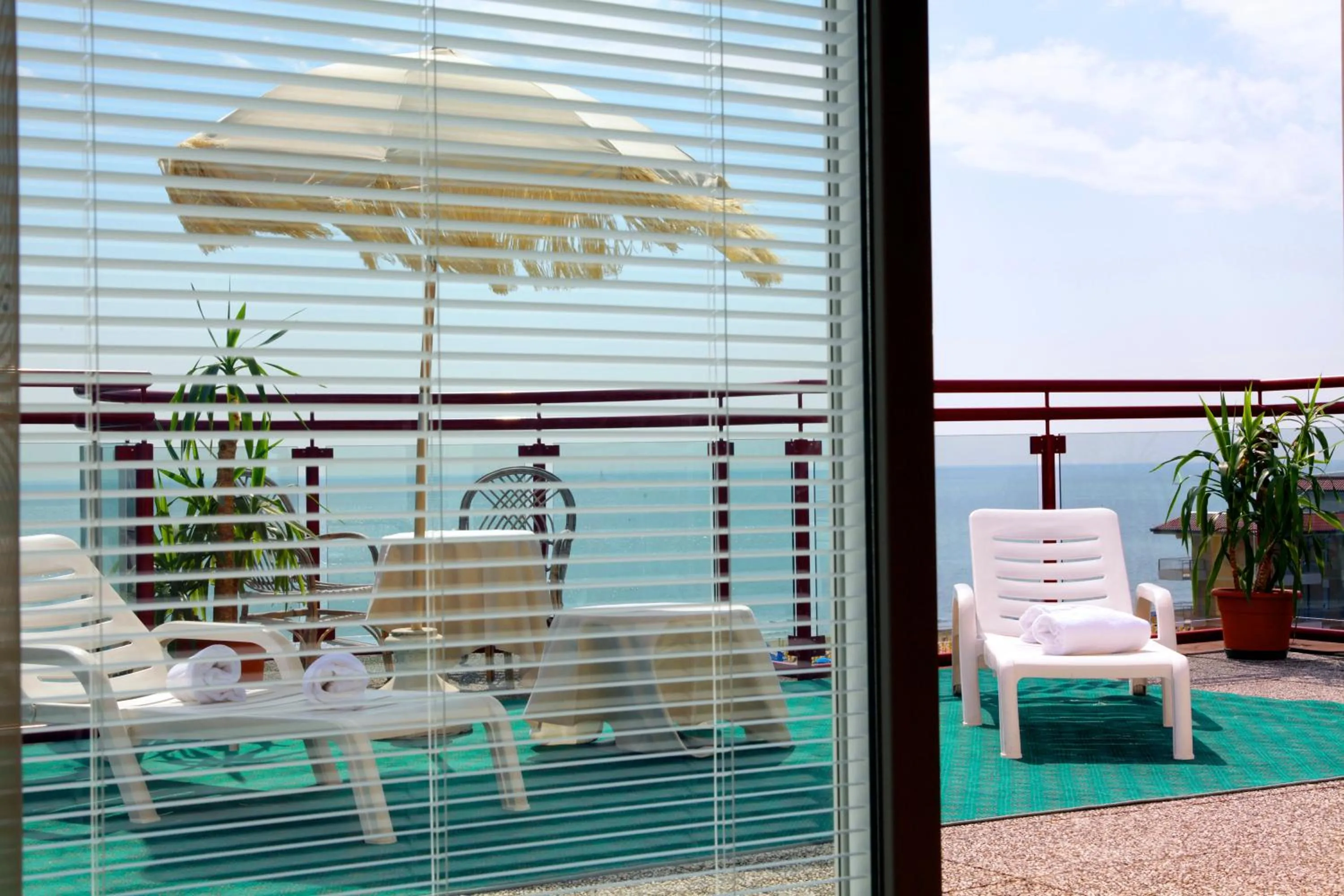 Balcony/Terrace in Hotel Coppe Jesolo