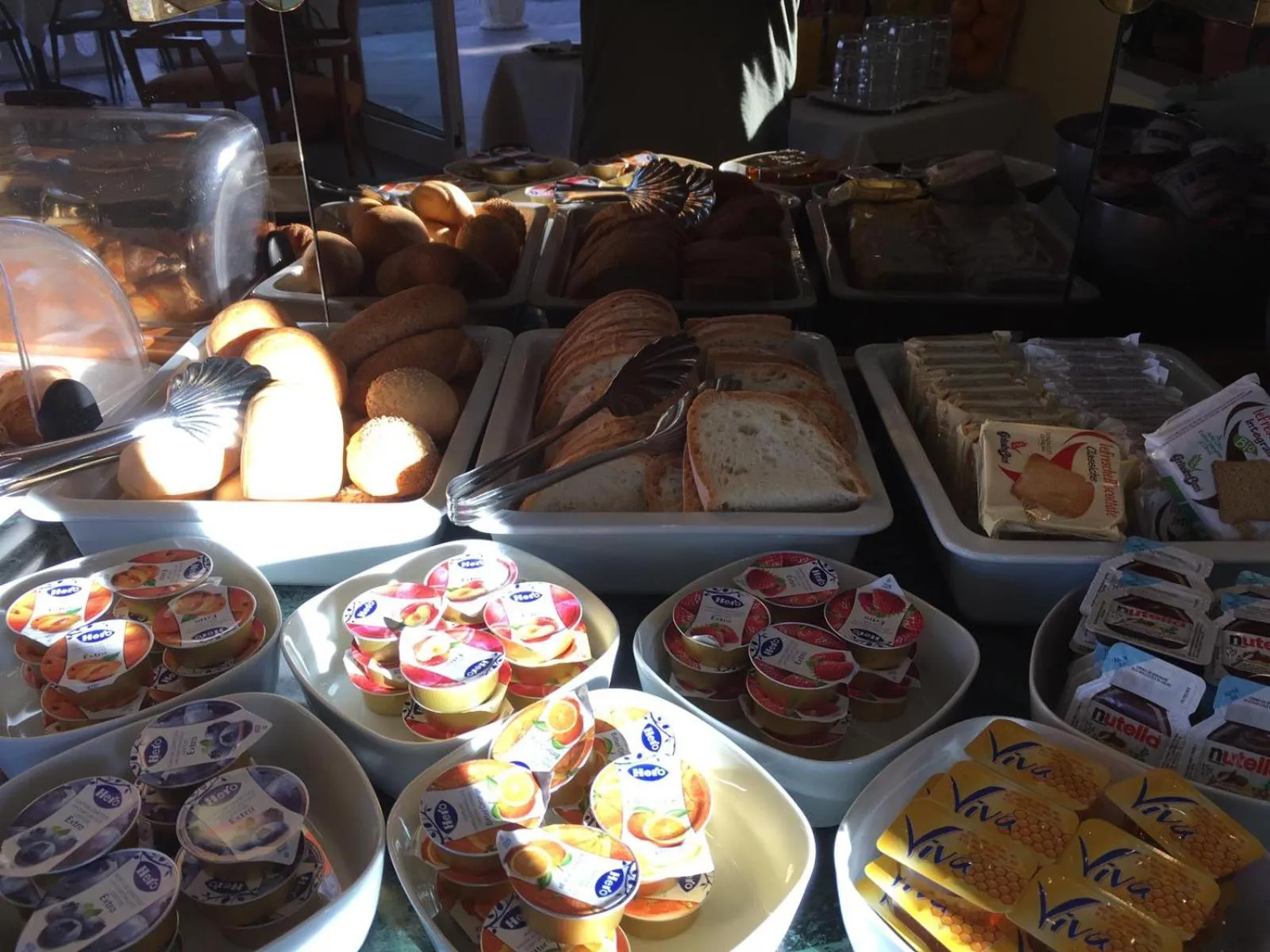 Buffet breakfast in Hotel Coppe Jesolo