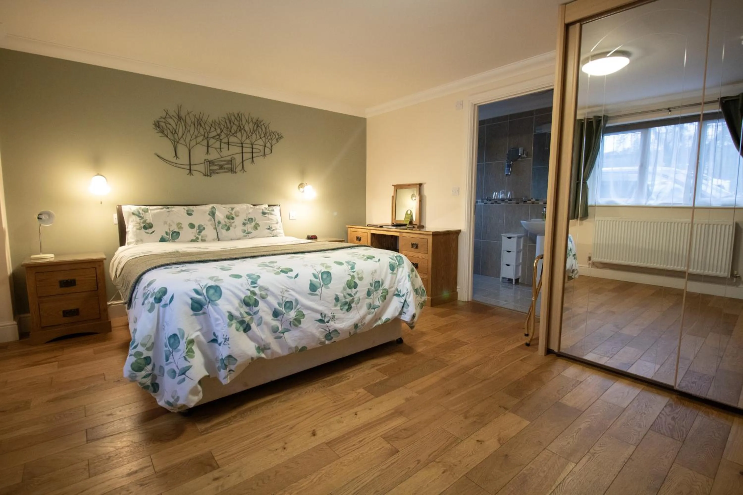 Bed in Lovesgrove Country Guest House