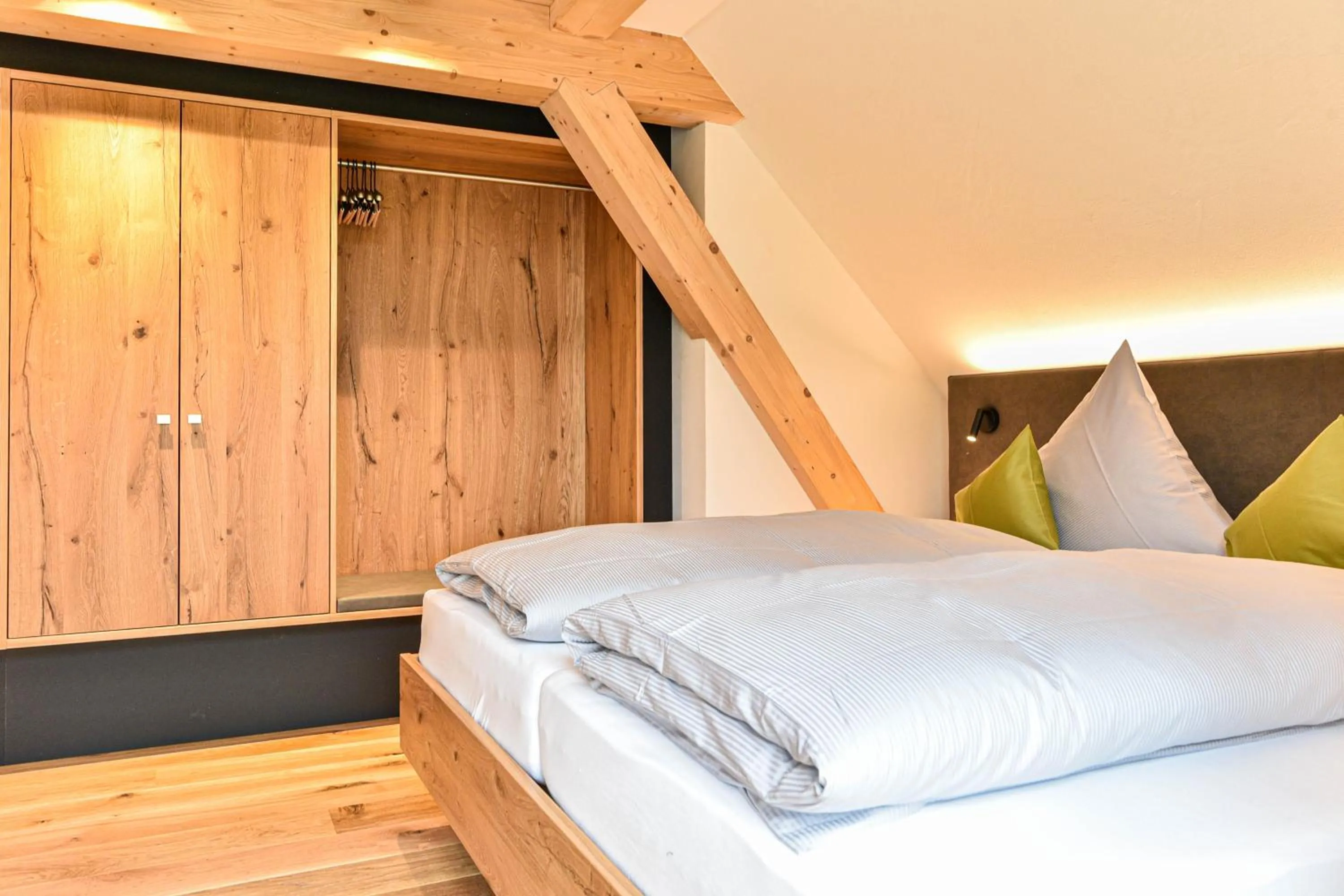 Bed in Landhotel und Apartments Sonneck