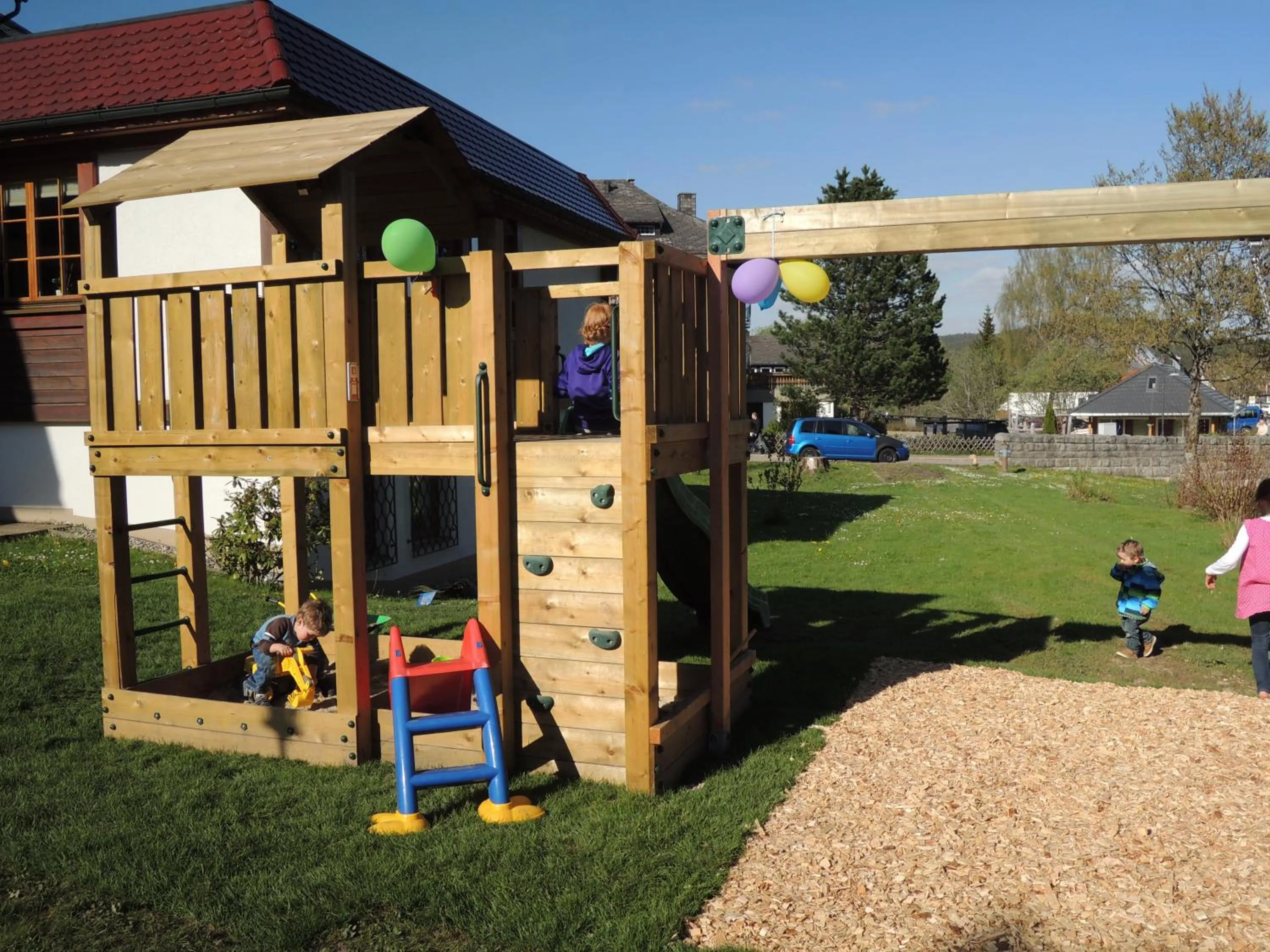 Children play ground in Landhotel und Apartments Sonneck