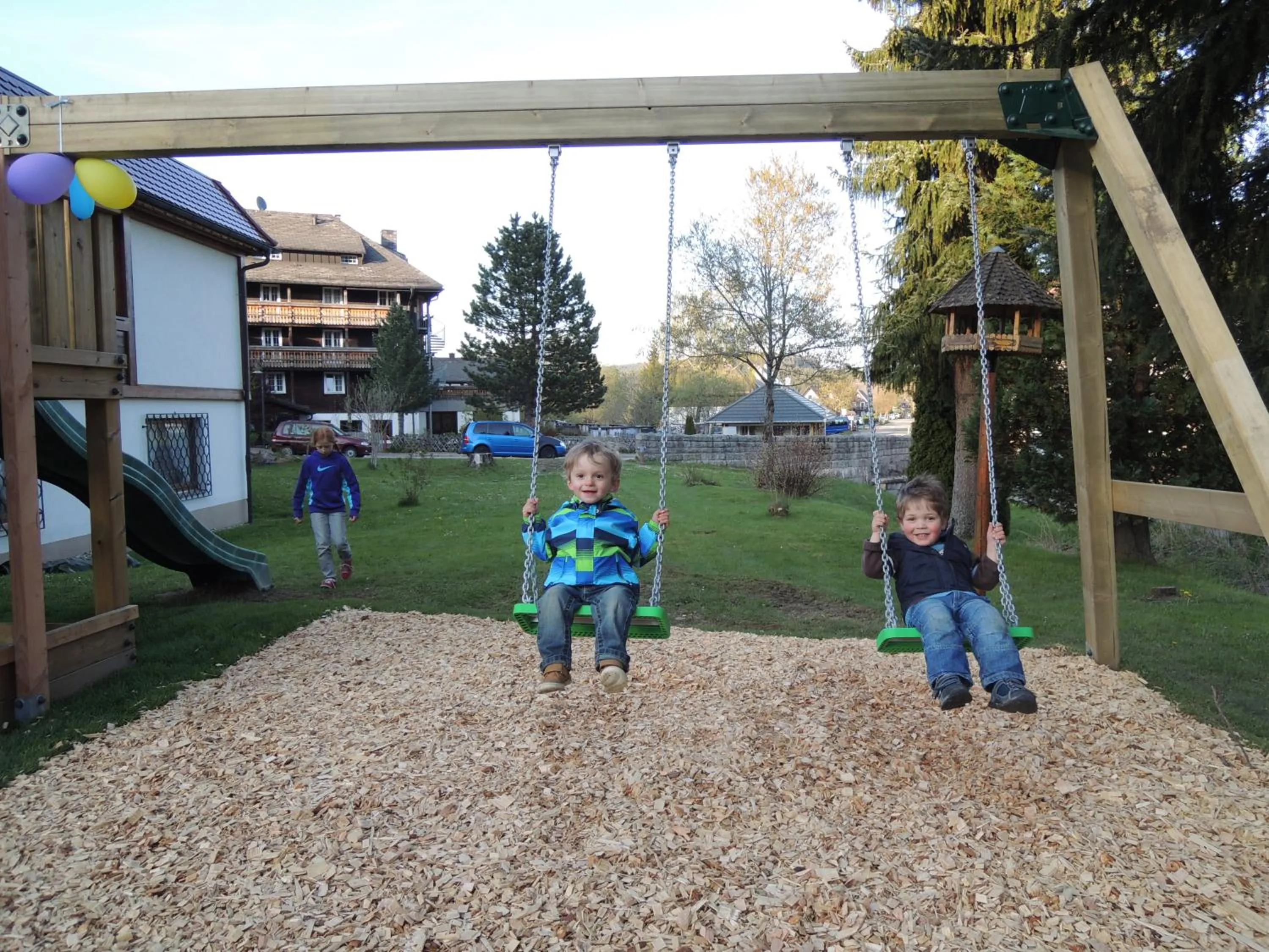 Children play ground in Landhotel und Apartments Sonneck