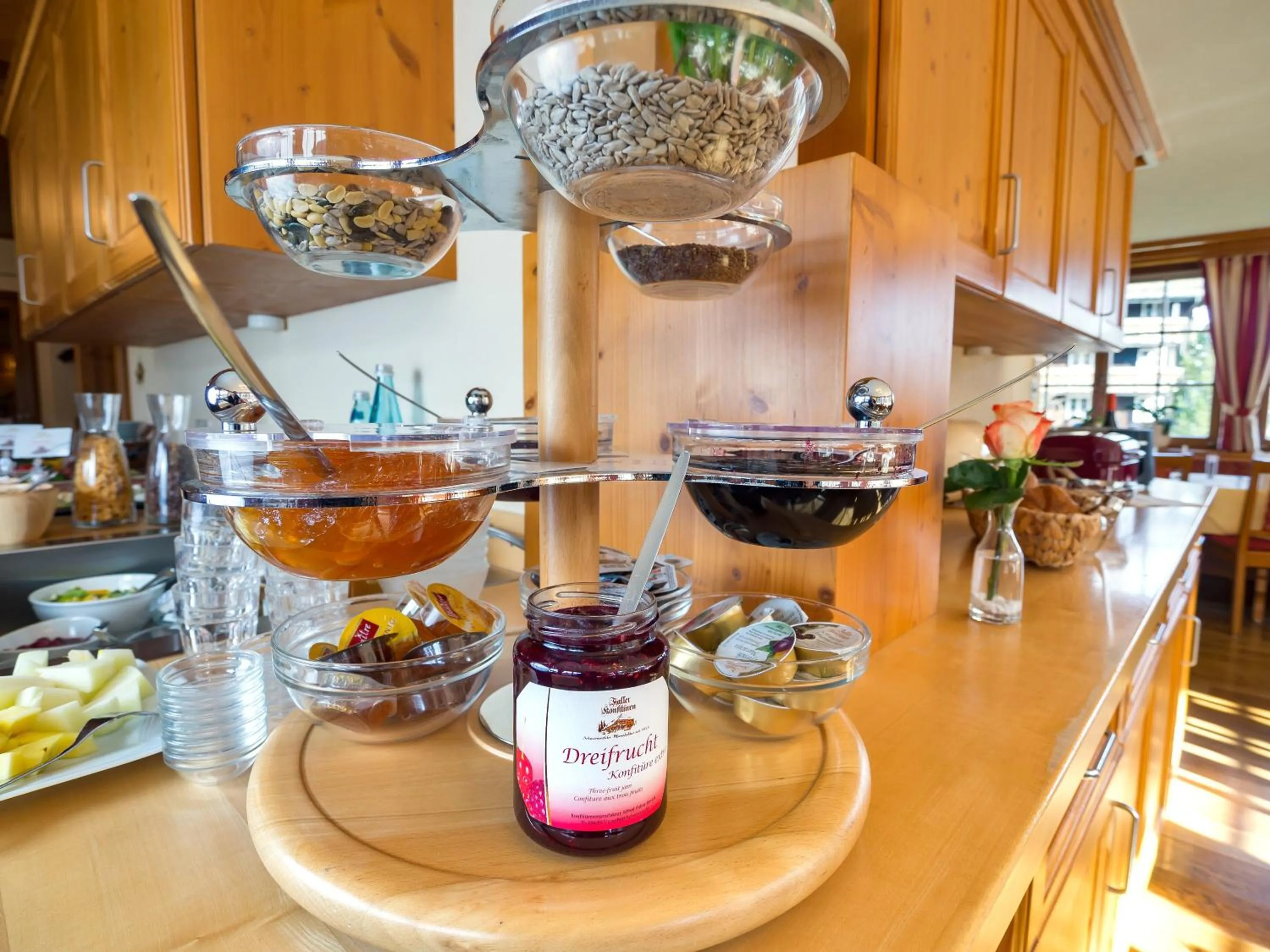 Continental breakfast in Landhotel und Apartments Sonneck