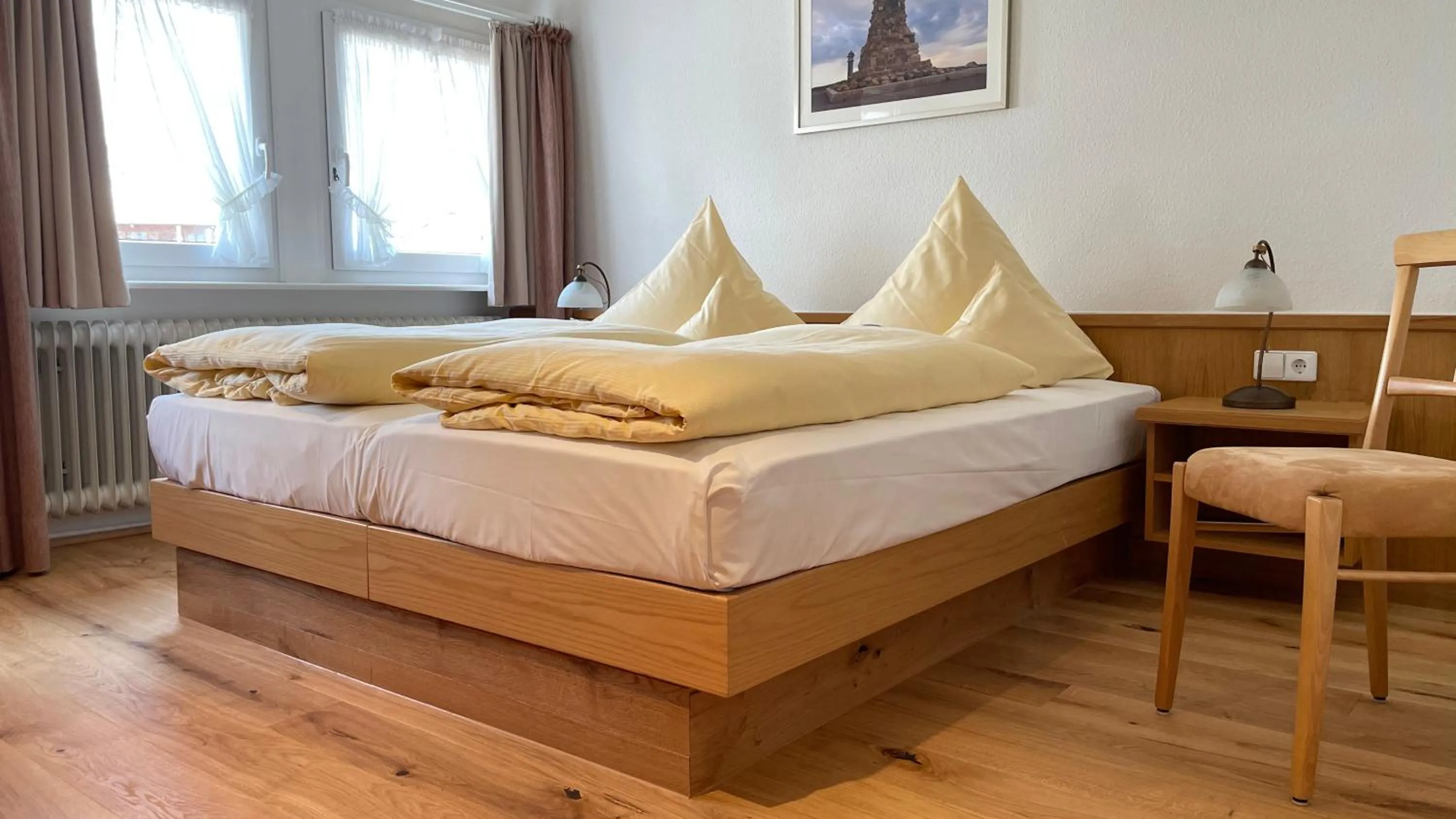 Bed in Landhotel und Apartments Sonneck