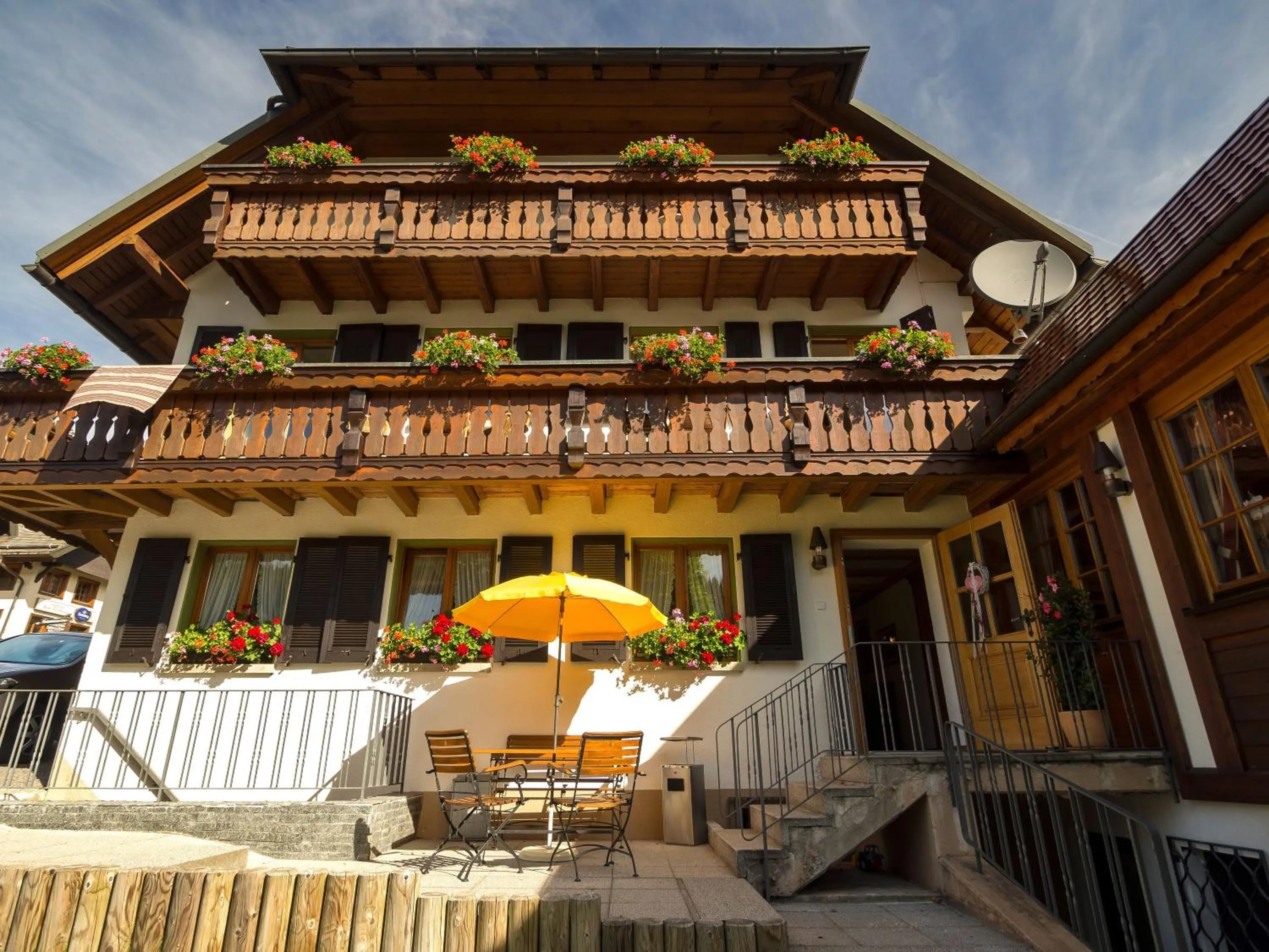 Balcony/Terrace in Landhotel und Apartments Sonneck