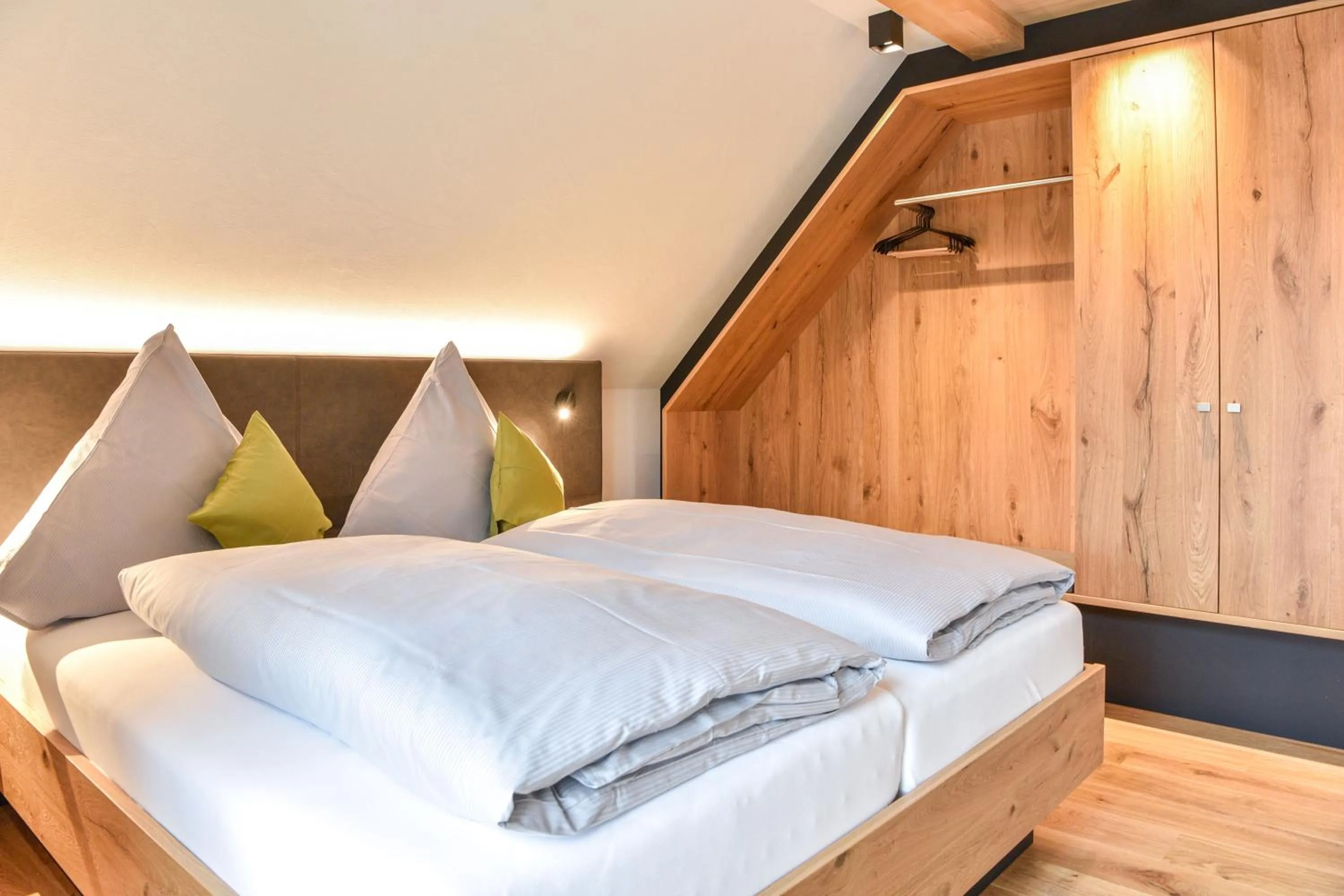 Bed in Landhotel und Apartments Sonneck