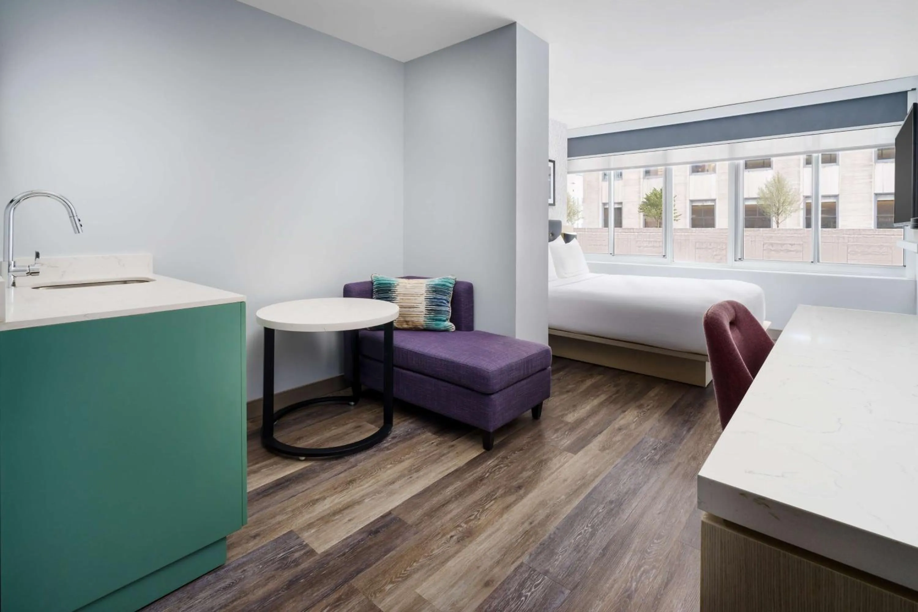 Bed in DoubleTree by Hilton New York Midtown Fifth Ave