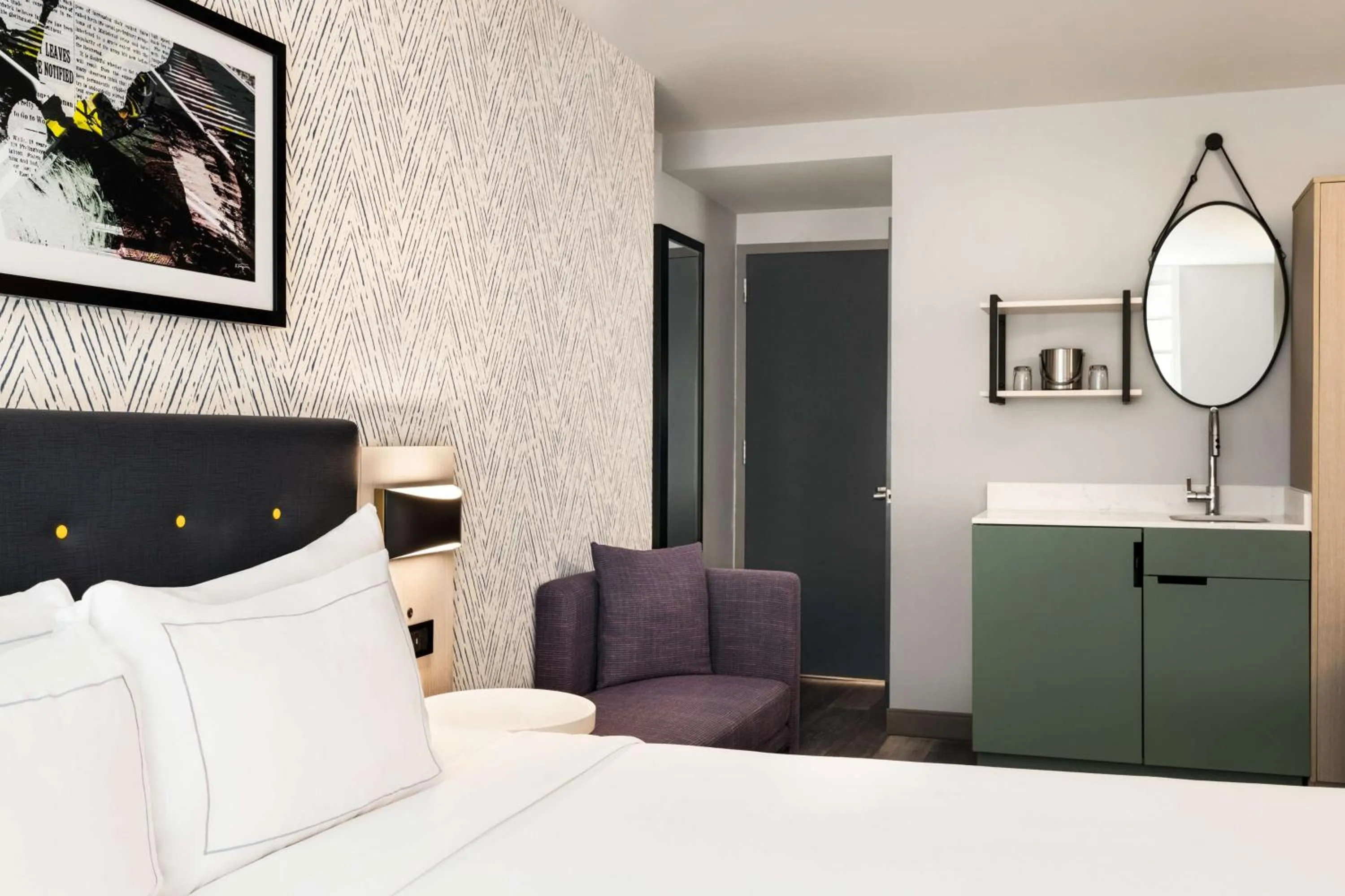 Bed in DoubleTree by Hilton New York Midtown Fifth Ave