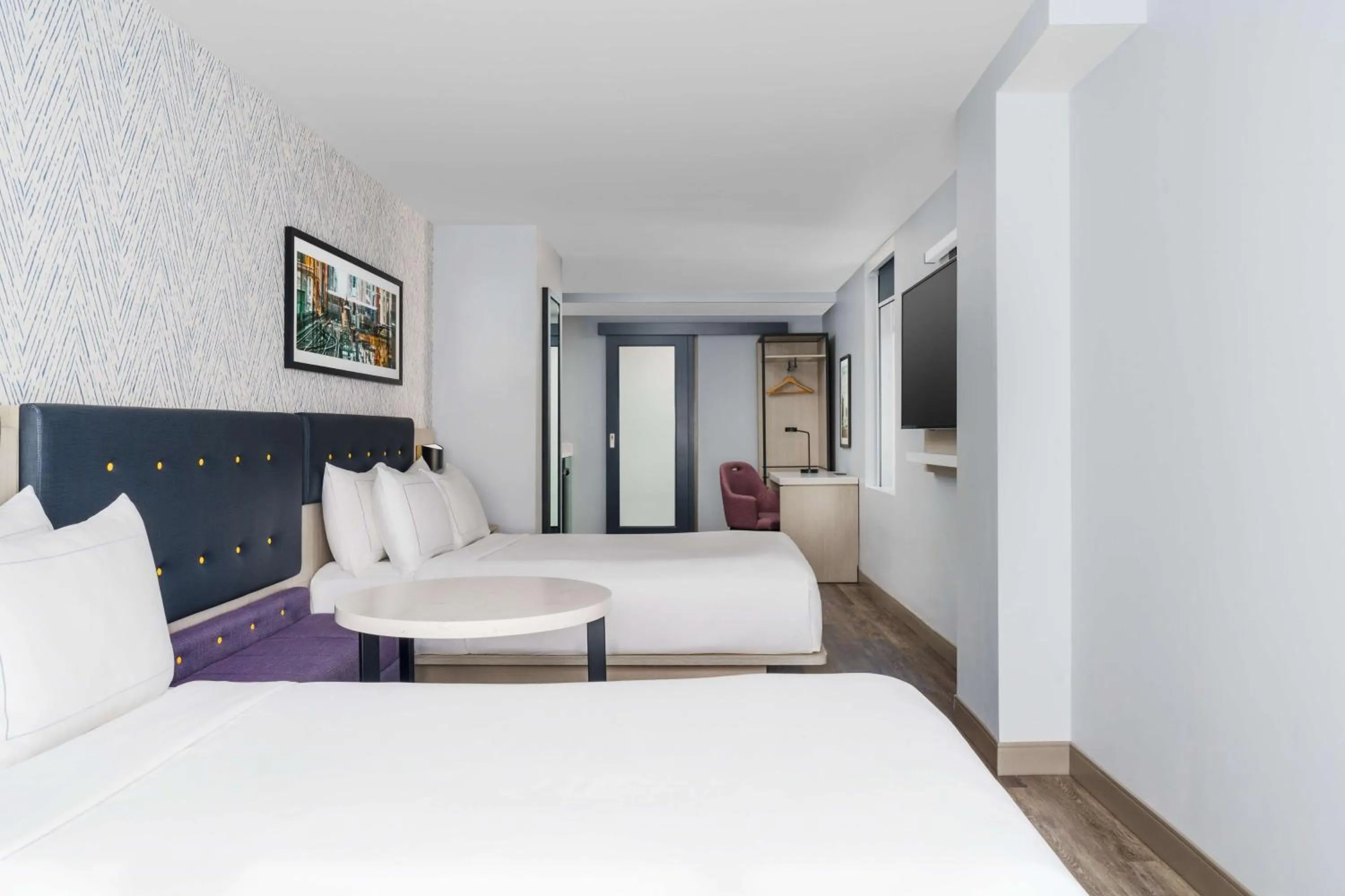 Bed in DoubleTree by Hilton New York Midtown Fifth Ave