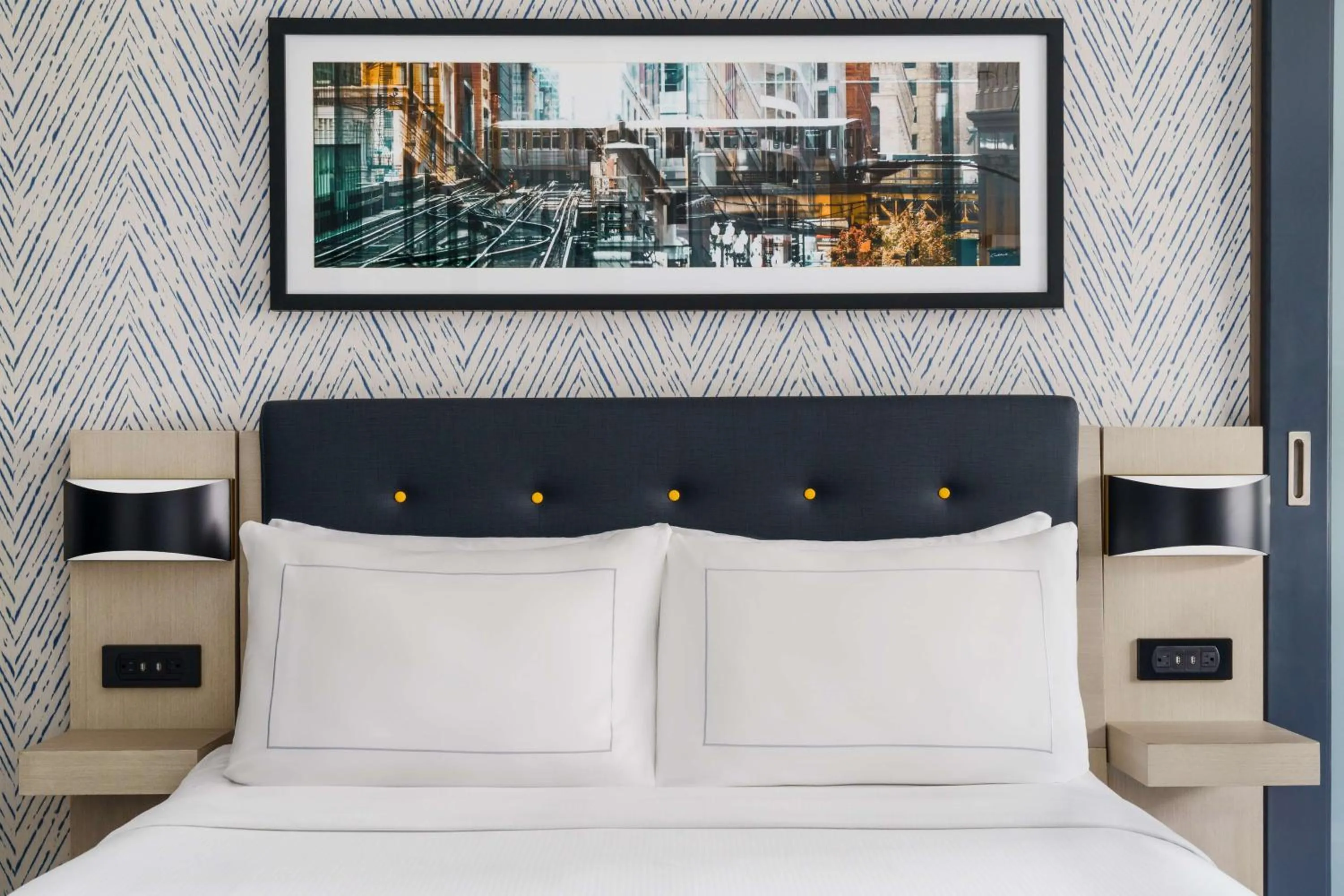 Bed in DoubleTree by Hilton New York Midtown Fifth Ave