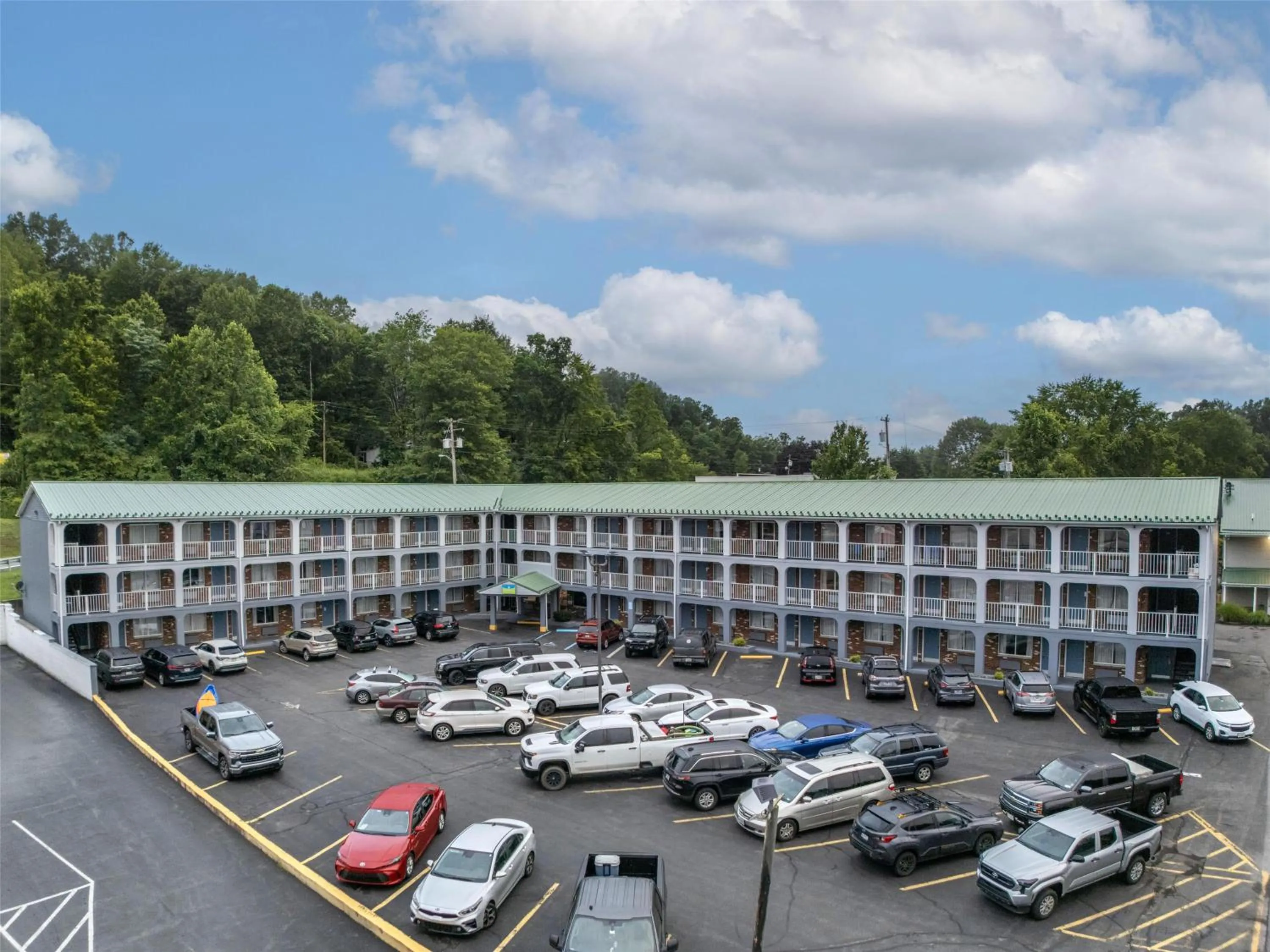 Property building in SureStay Hotel by Best Western Summersville