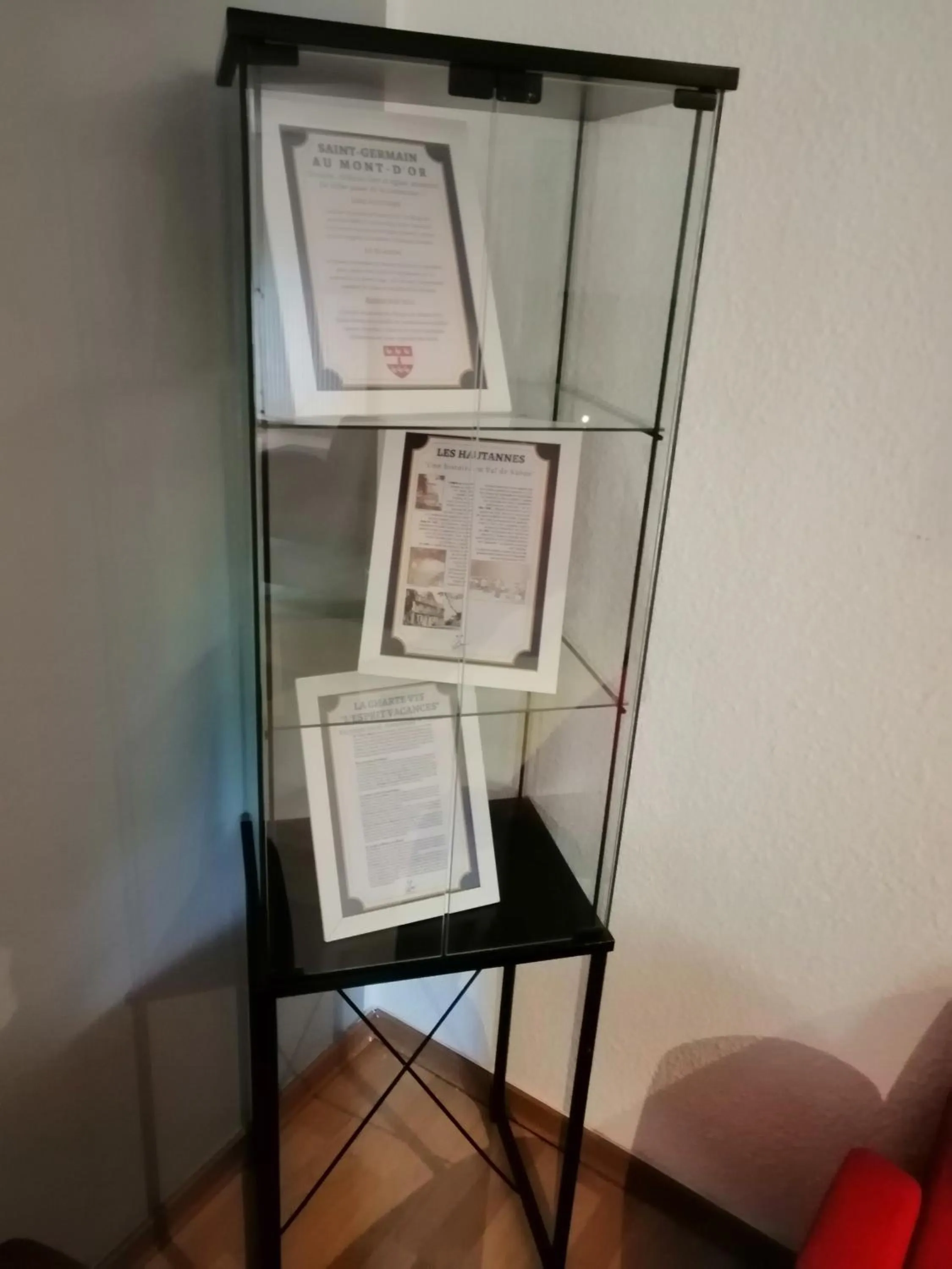 Lobby or reception in VTF Le Domaine Les Hautannes