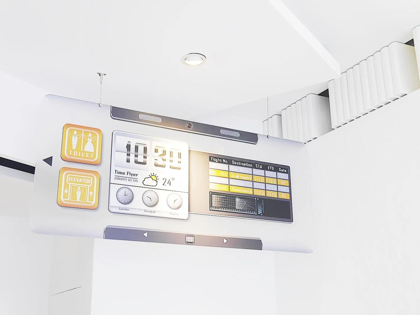 Property building in Time Flyer Hotel