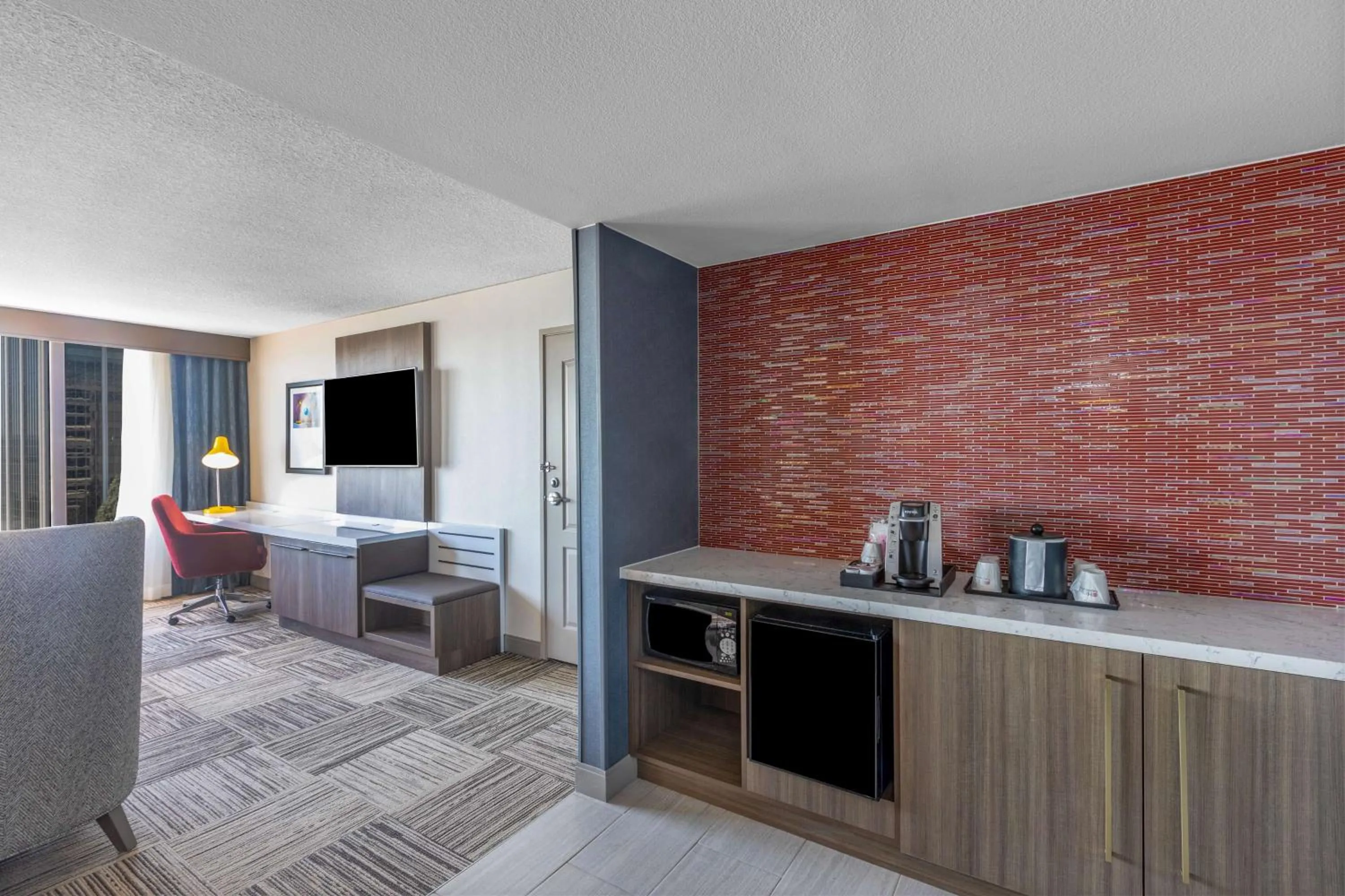 Living room in Hilton Garden Inn San Francisco/Oakland Bay Bridge