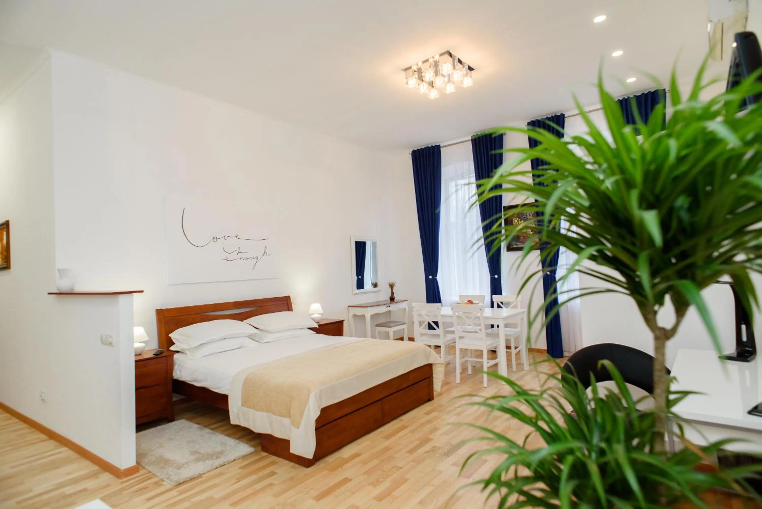 Bed in M&M Aparthotel VIP