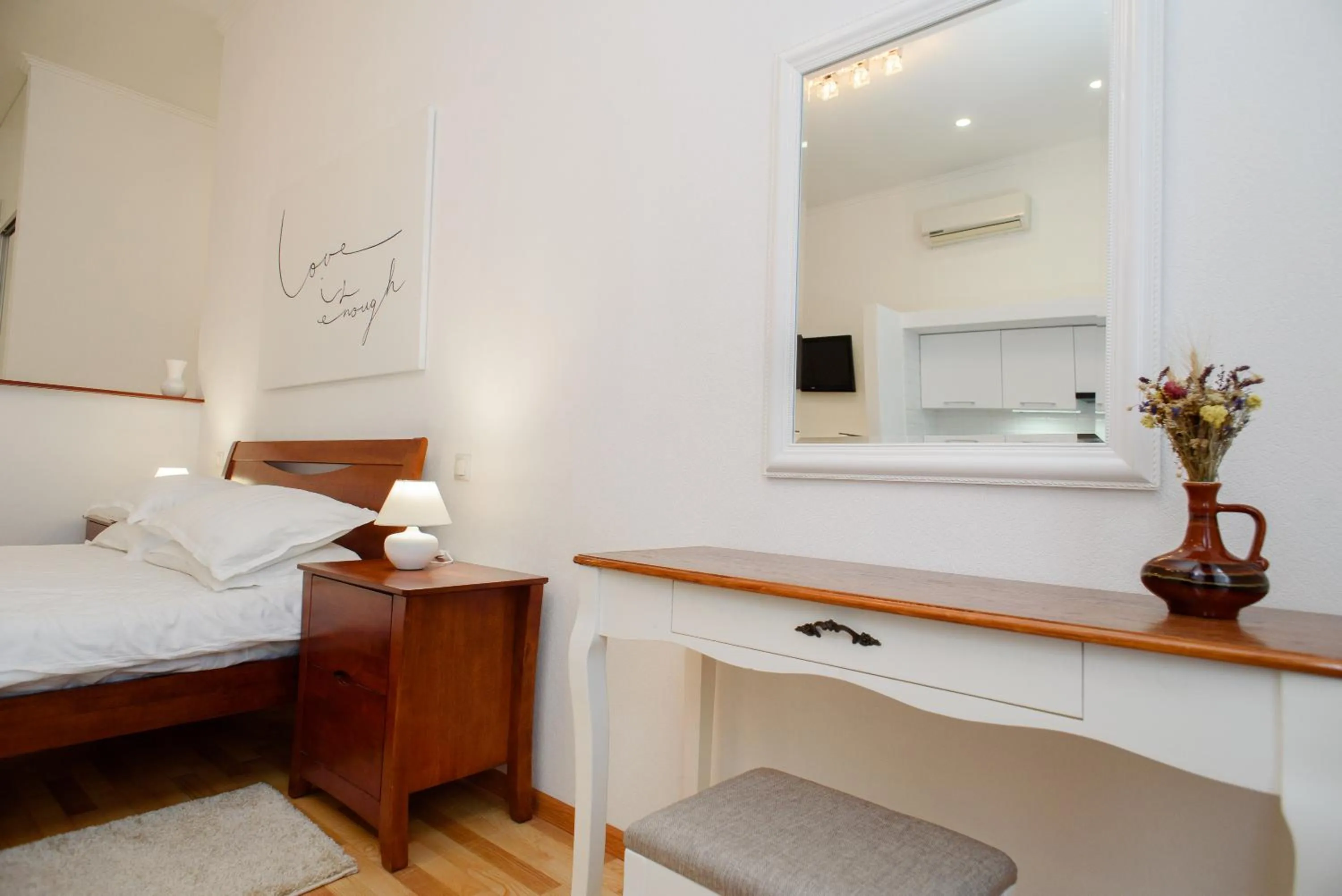 Bed in M&M Aparthotel VIP