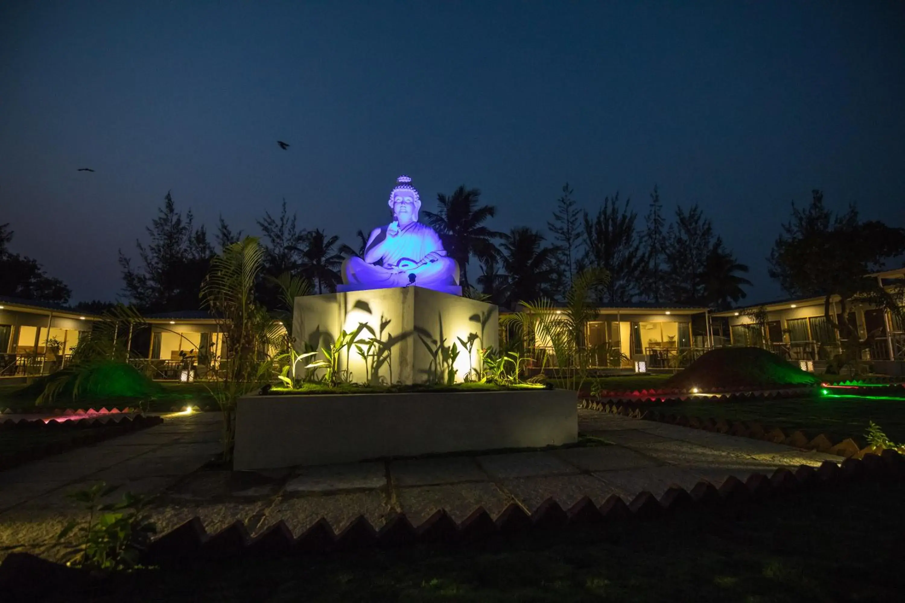 Garden view in Treebo Lands End Beach Resort Morjim Garden view in Treebo Lands End Beach Resort Morjim