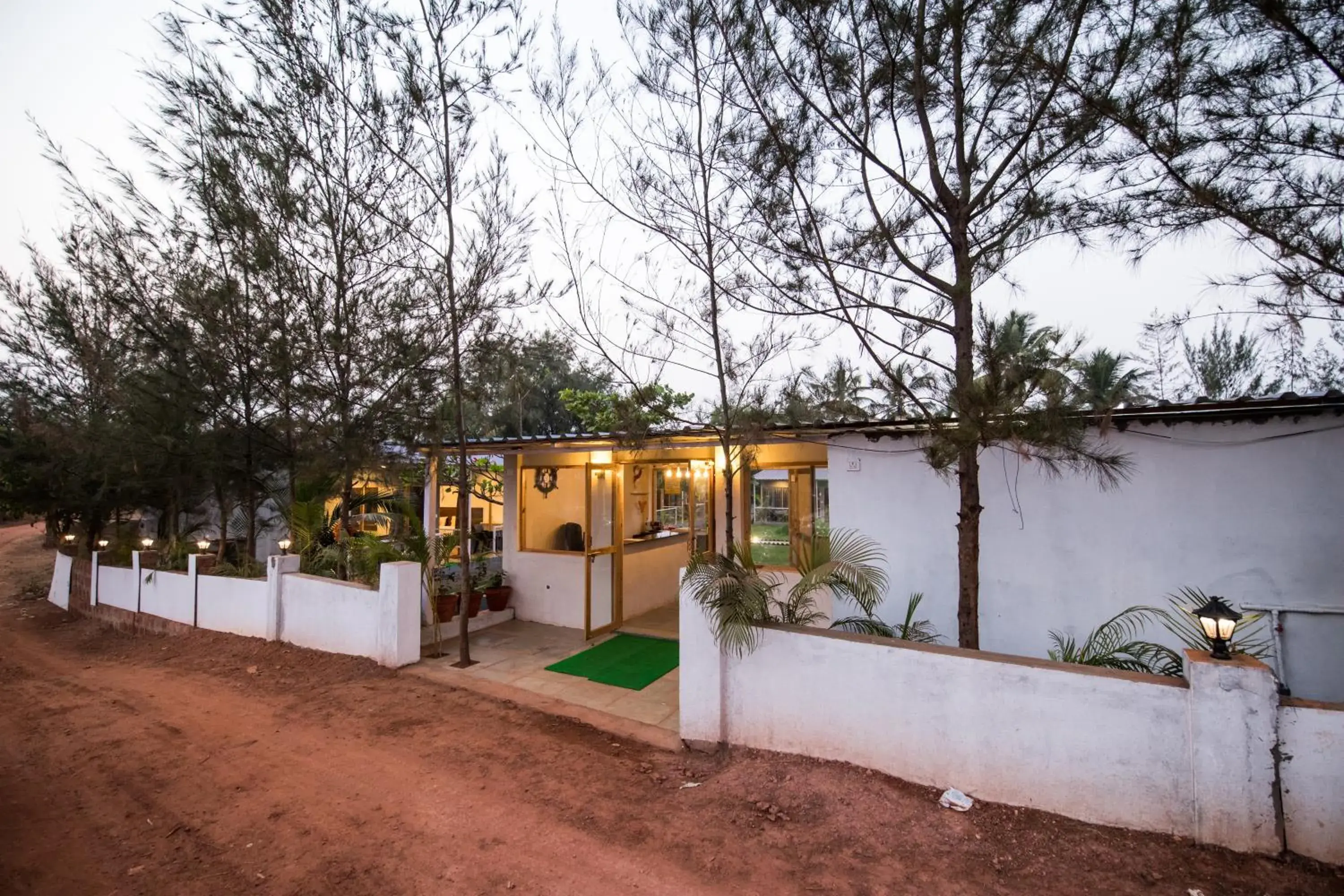 Property building in Treebo Lands End Beach Resort Morjim Property building in Treebo Lands End Beach Resort Morjim