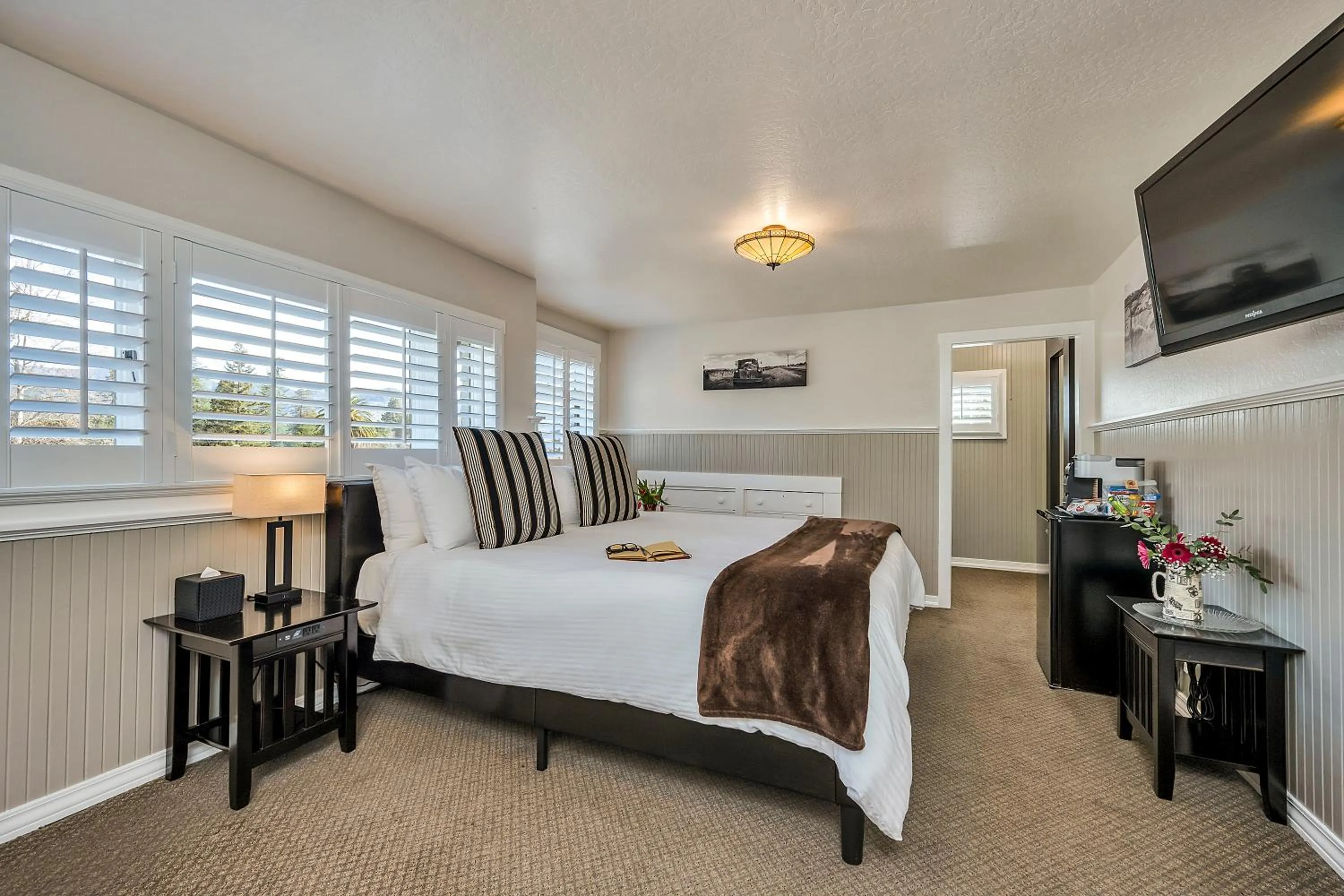 Bed in Craftsman Inn