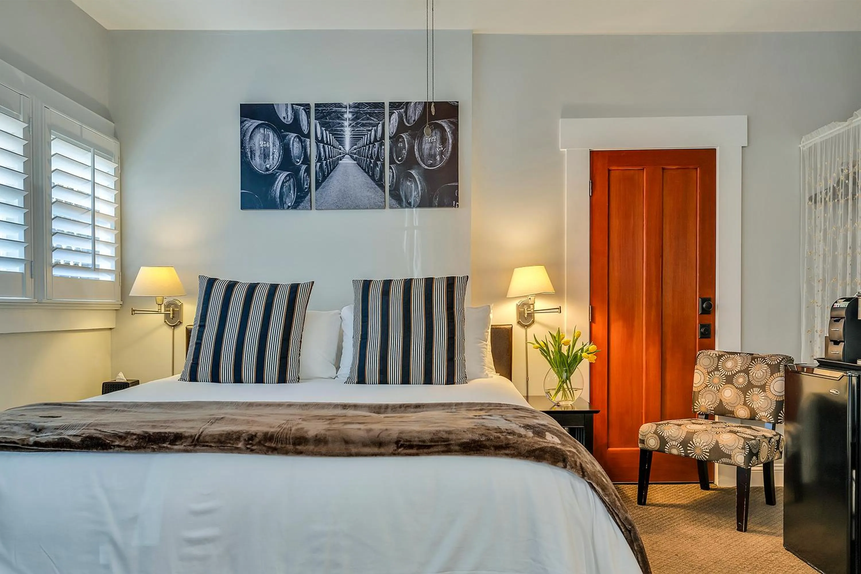 Bed in Craftsman Inn