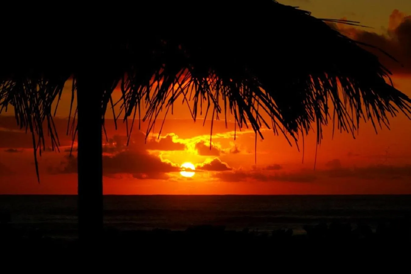 Sunrise in Pousada Xalés de Maracaípe