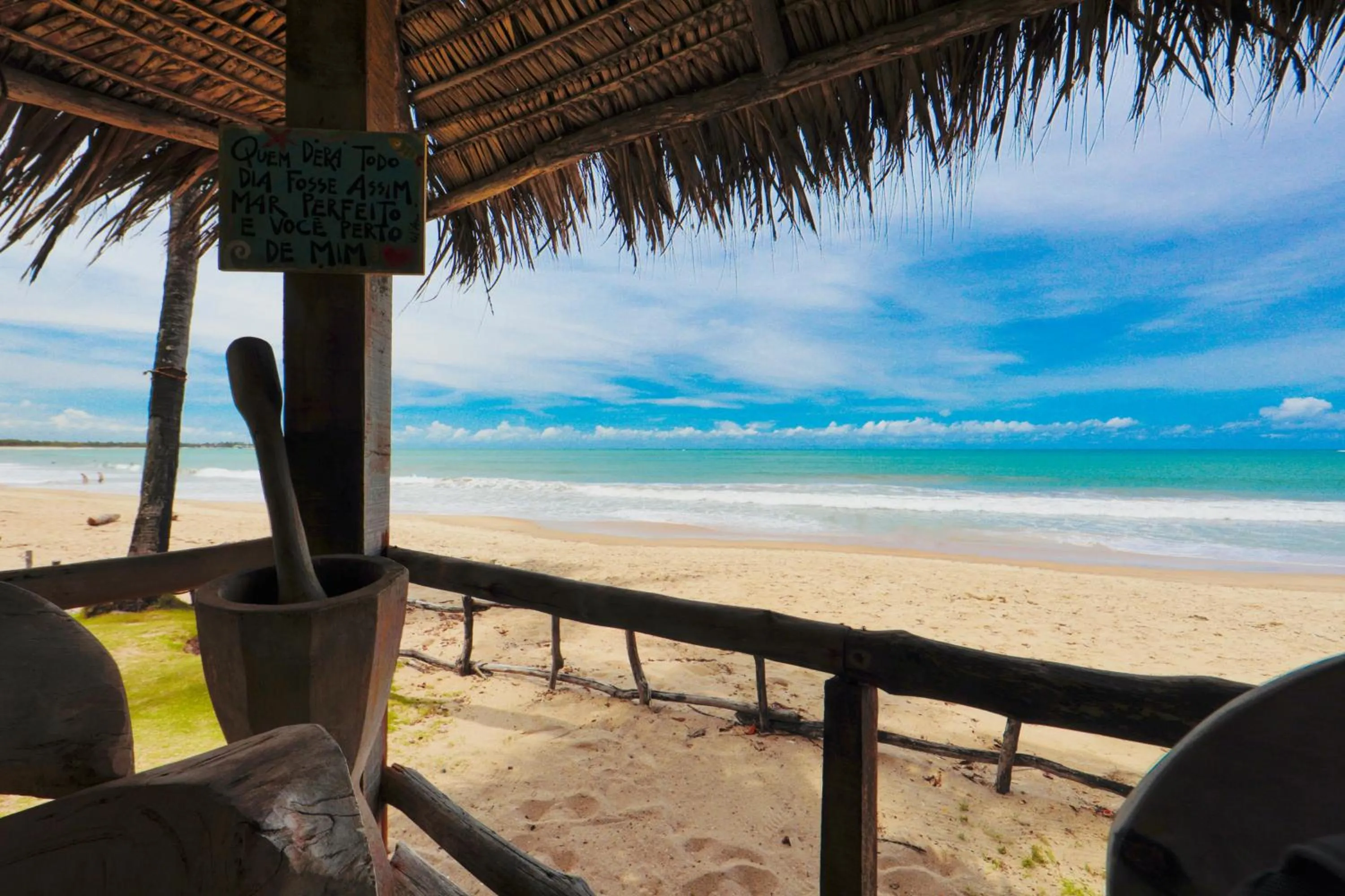 Sea view in Pousada Xalés de Maracaípe