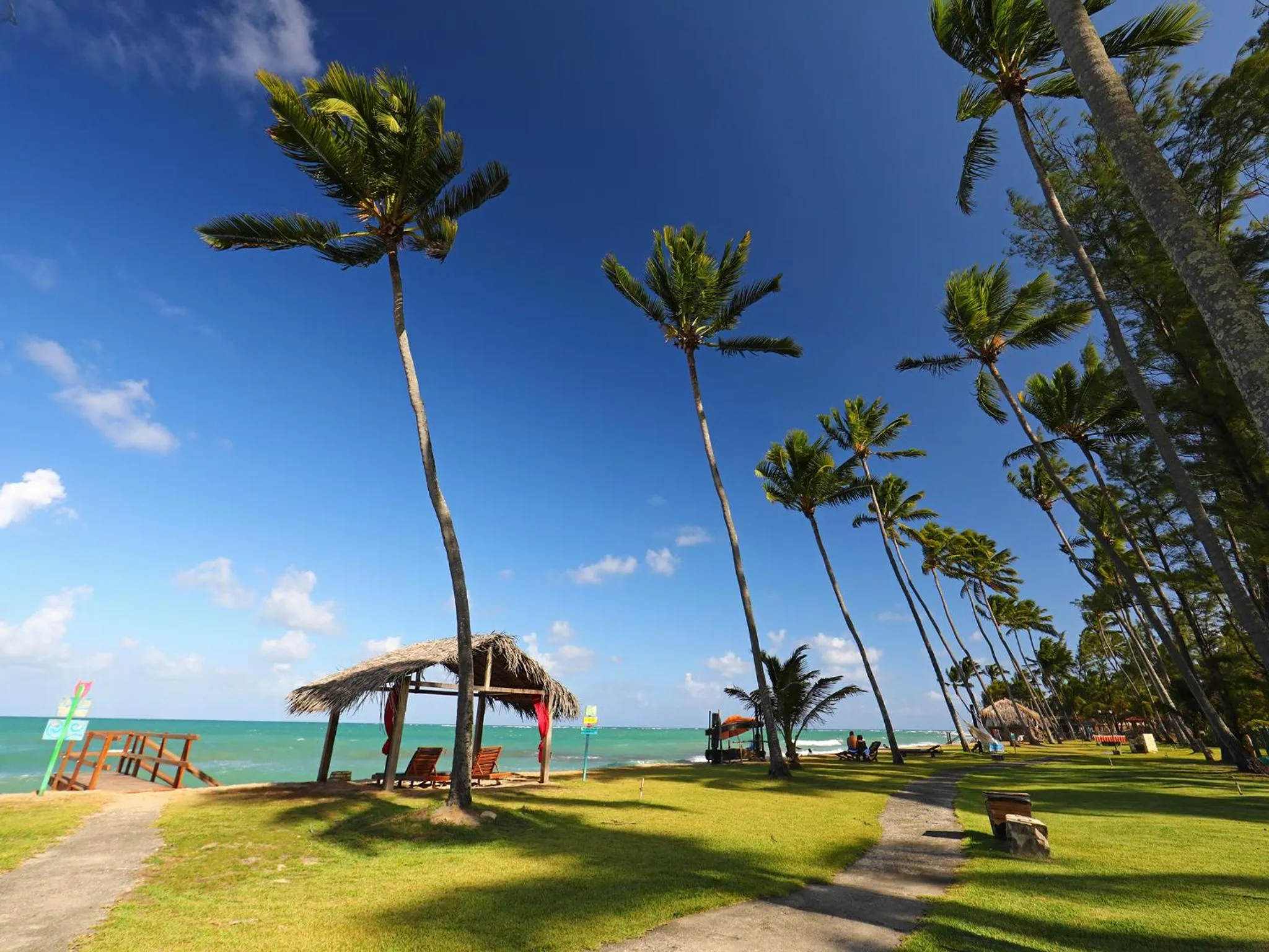 Sea view in Pousada Xalés de Maracaípe