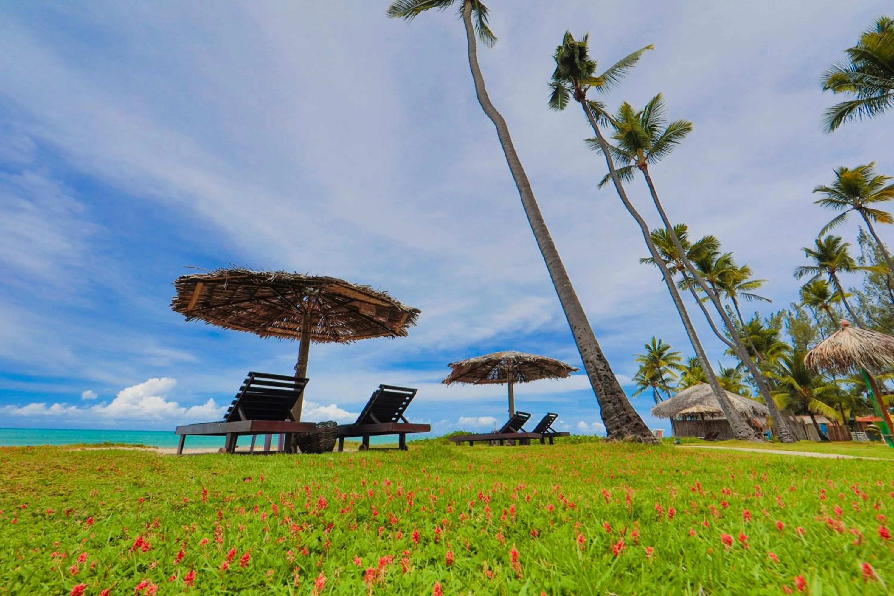 Sea view in Pousada Xalés de Maracaípe