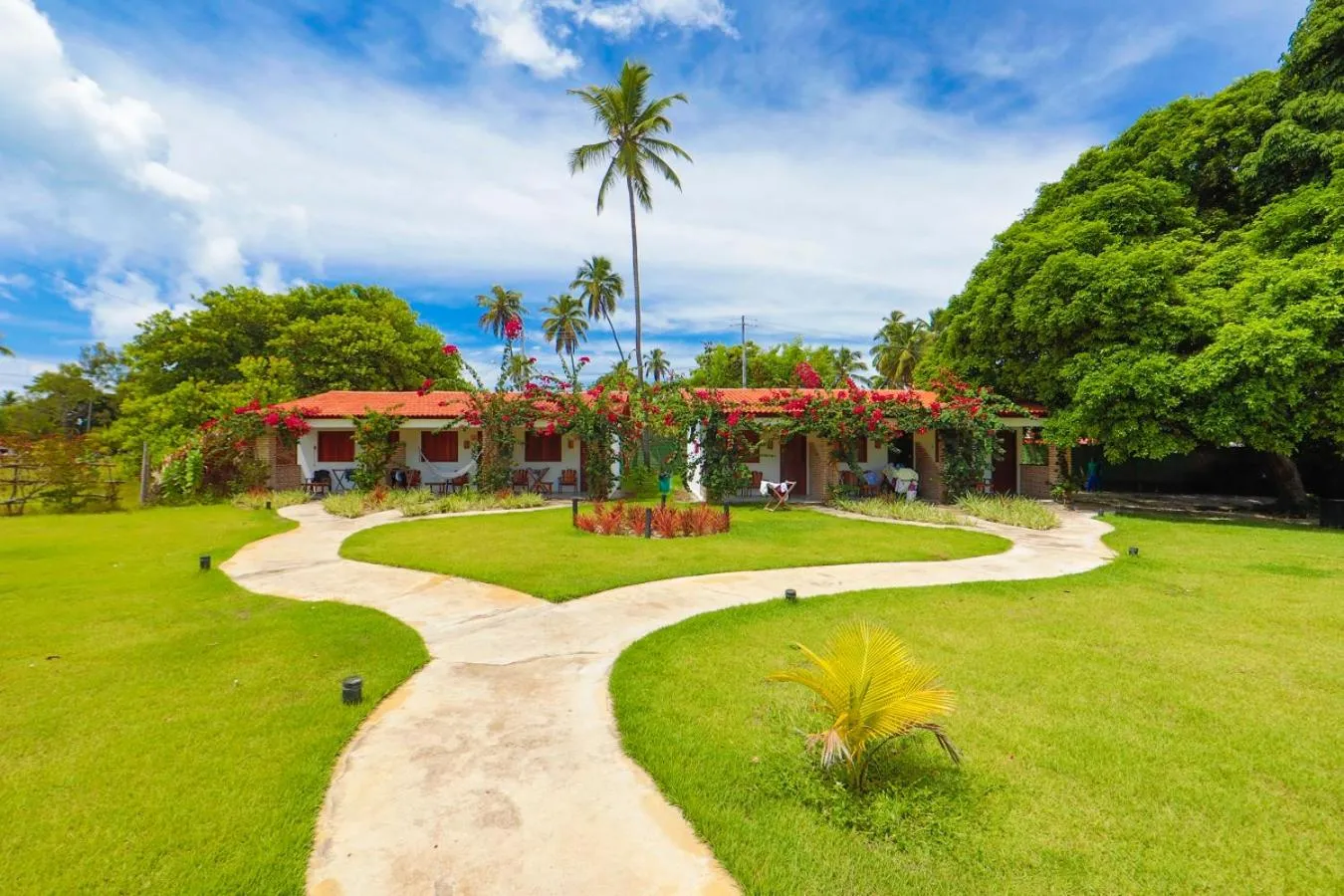 Balcony/Terrace in Pousada Xalés de Maracaípe