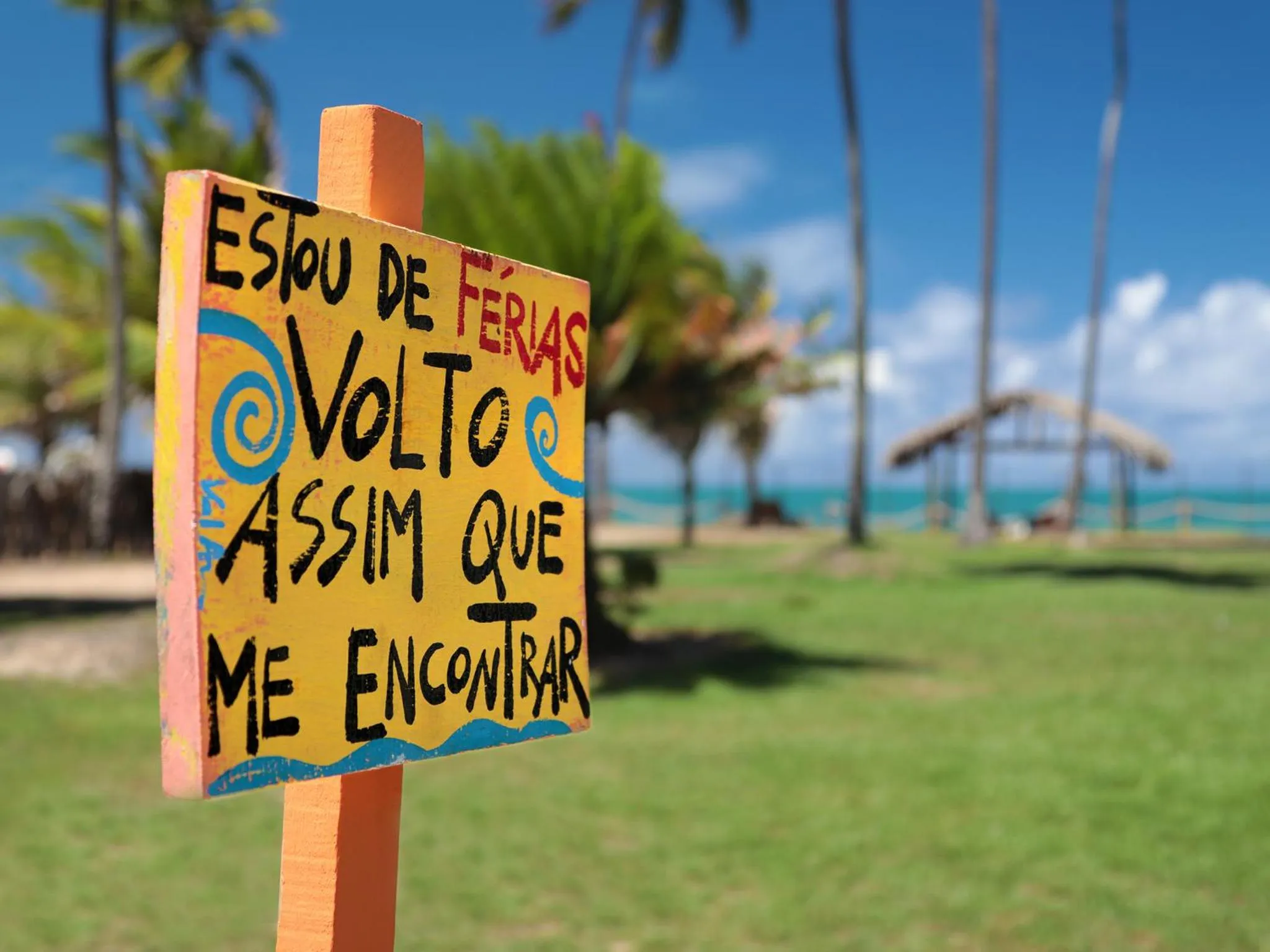 Sea view in Pousada Xalés de Maracaípe