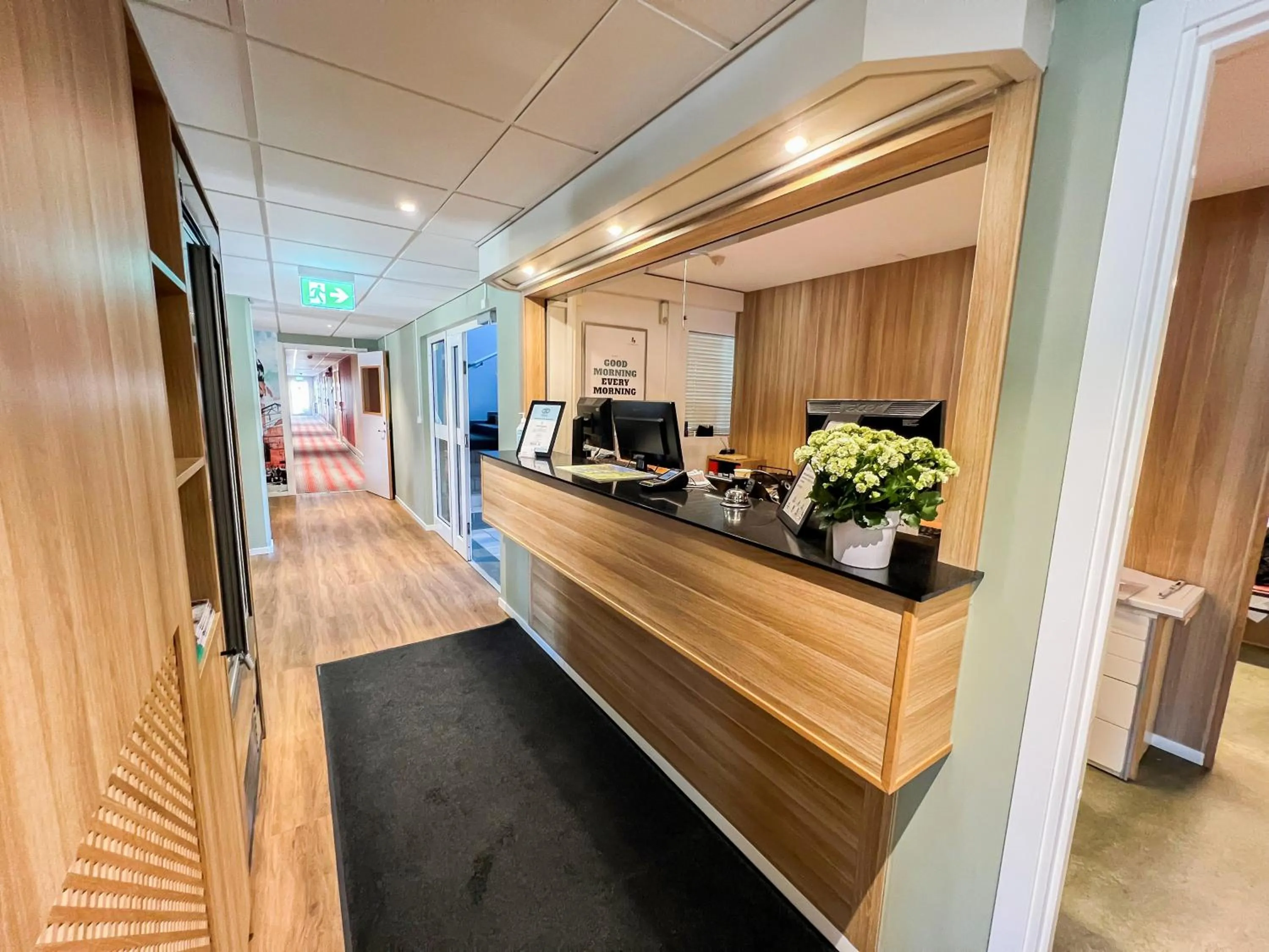 Lobby or reception in Good Morning Jönköping