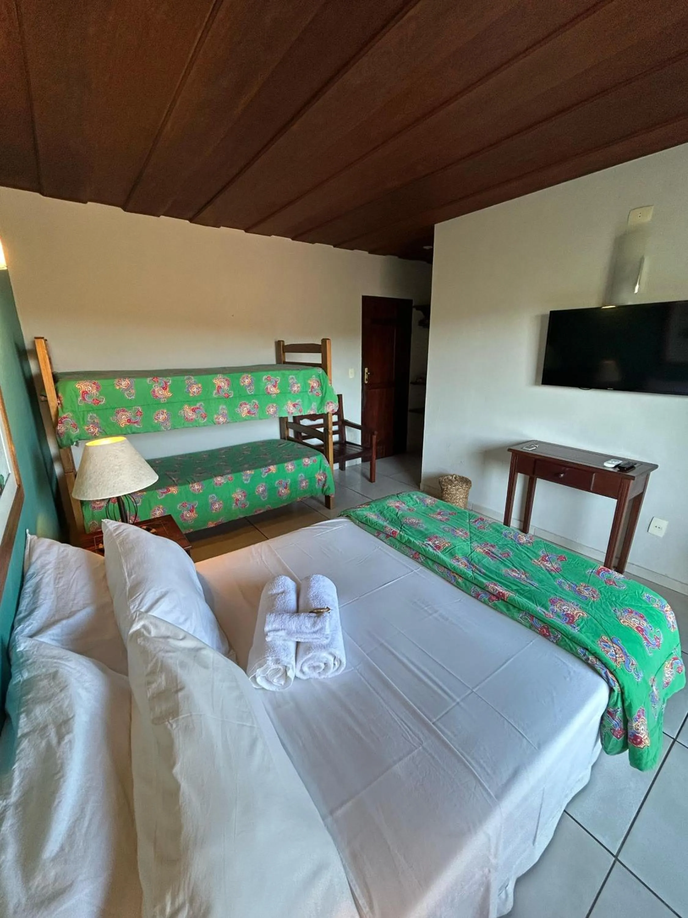 Bed in Pousada Solar D Alcina