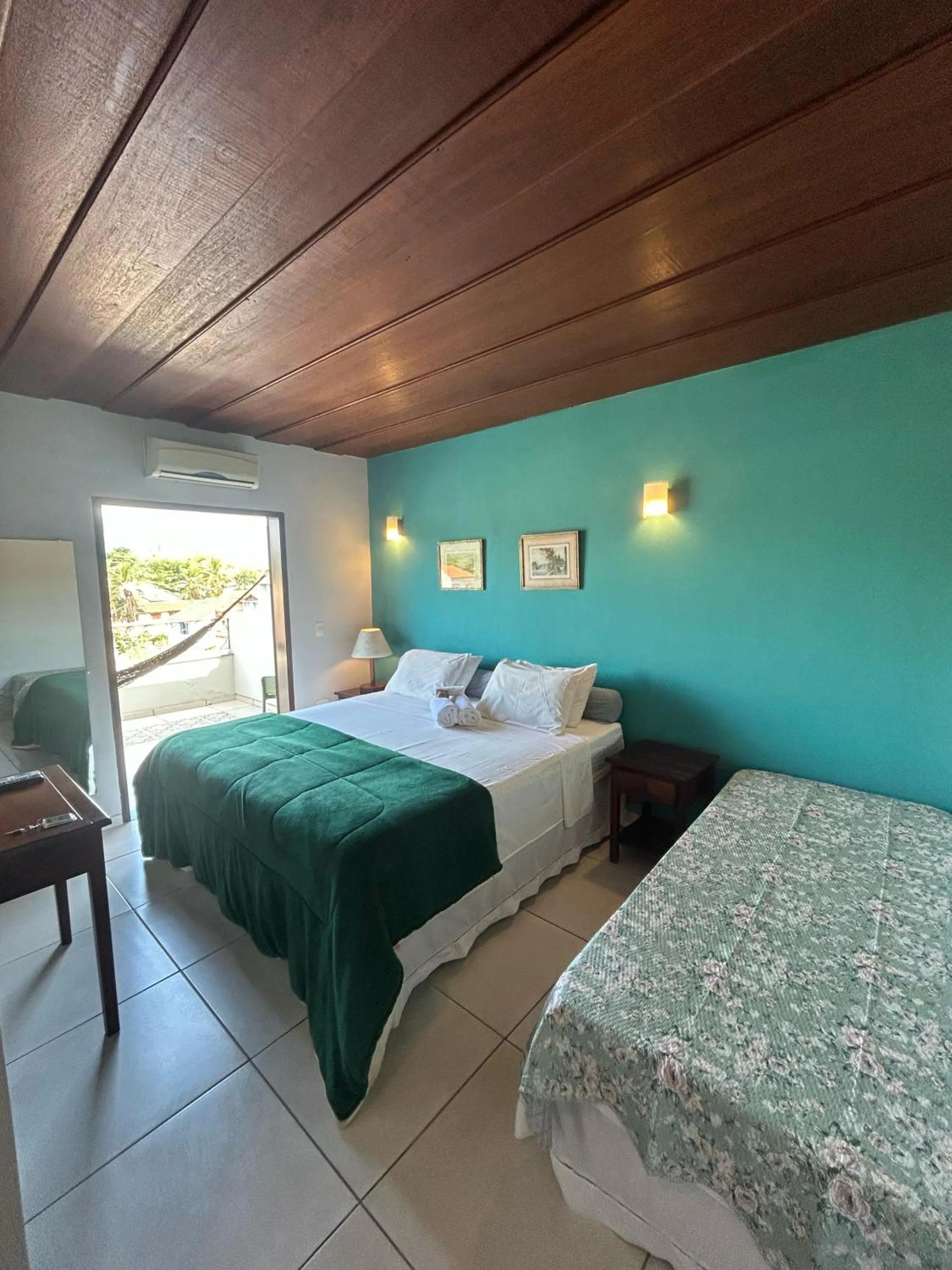 Bed in Pousada Solar D Alcina