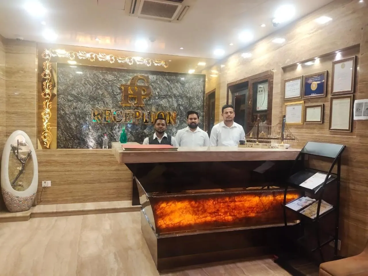 Staff in Hotel Golden Palace