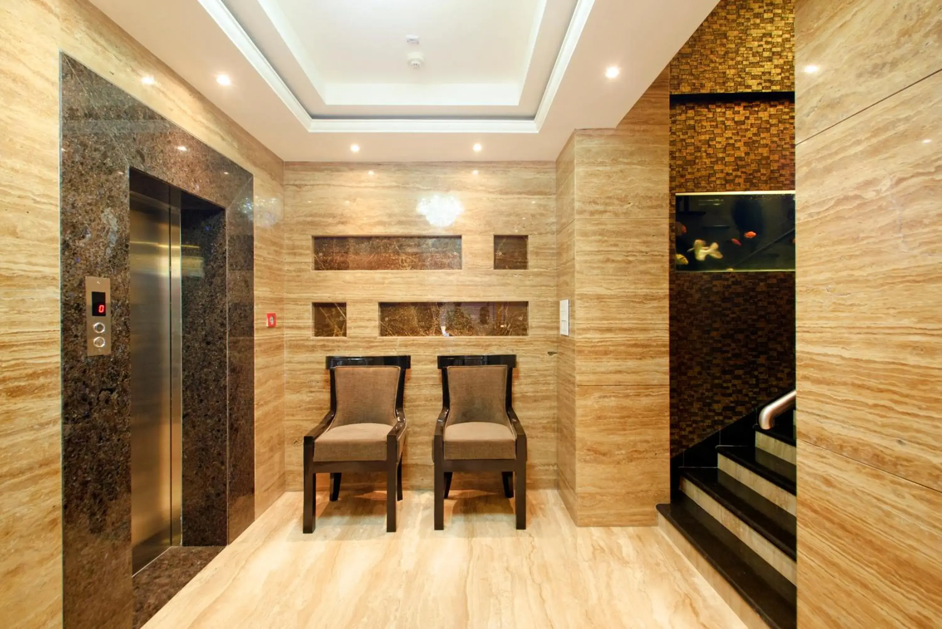 Lobby or reception in Hotel Golden Palace Lobby or reception in Hotel Golden Palace