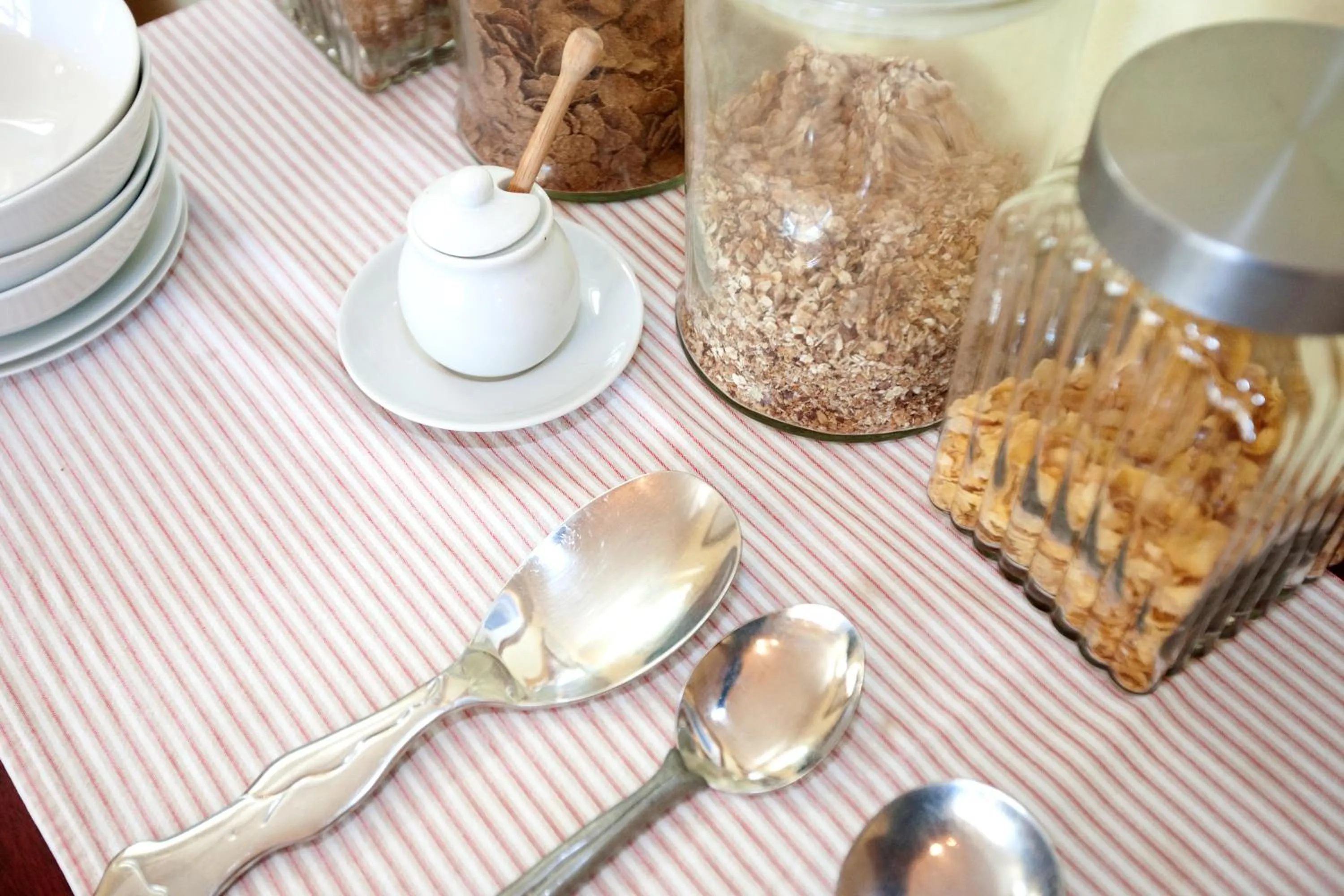 Continental breakfast in Brooklands House