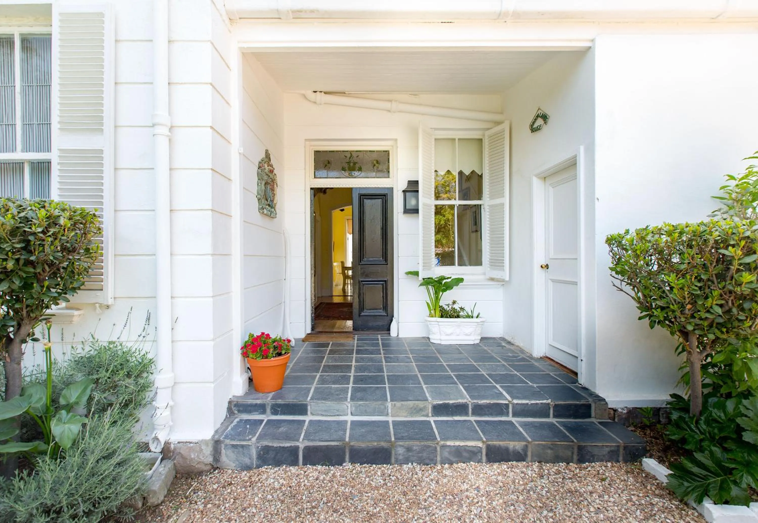Facade/entrance in Brooklands House