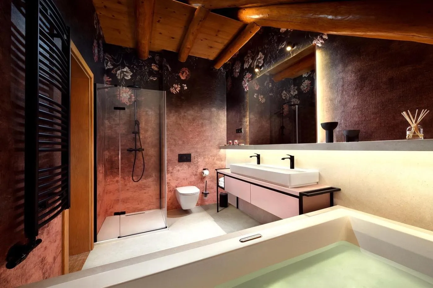 Shower in Hotel Tri Studničky - Adult friendly