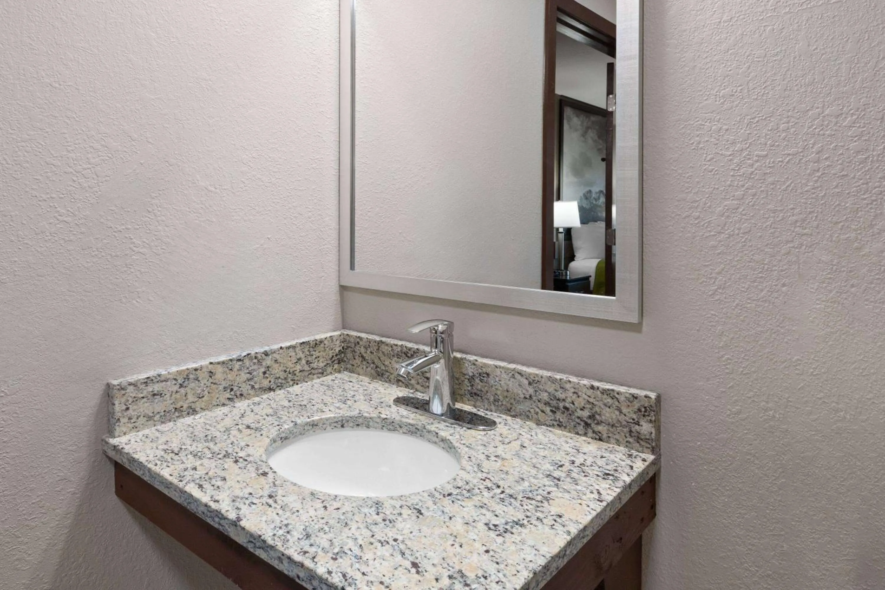 Shower in Super 8 by Wyndham Fairmont