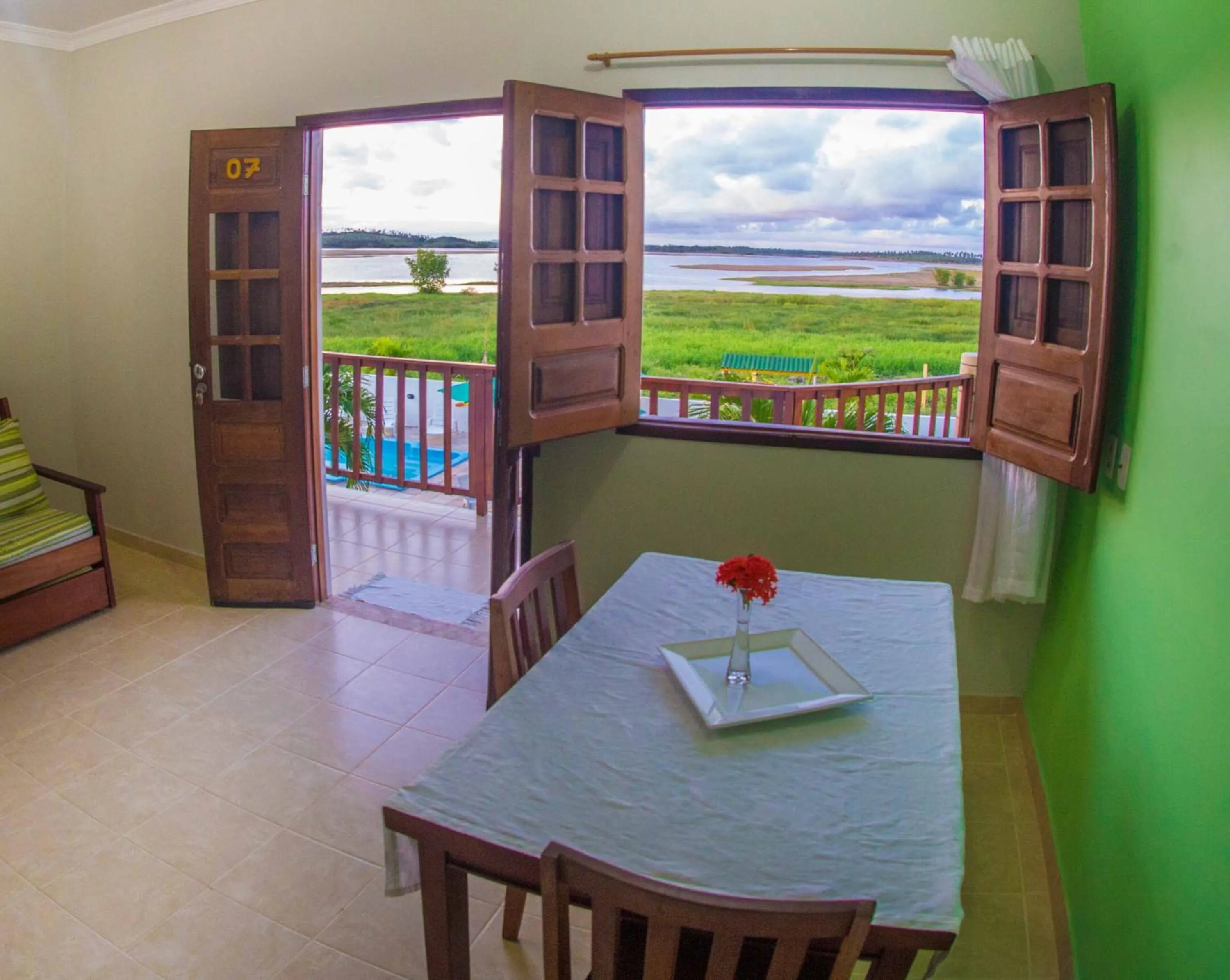 Decorative detail in Pousada Porto De Galinhas