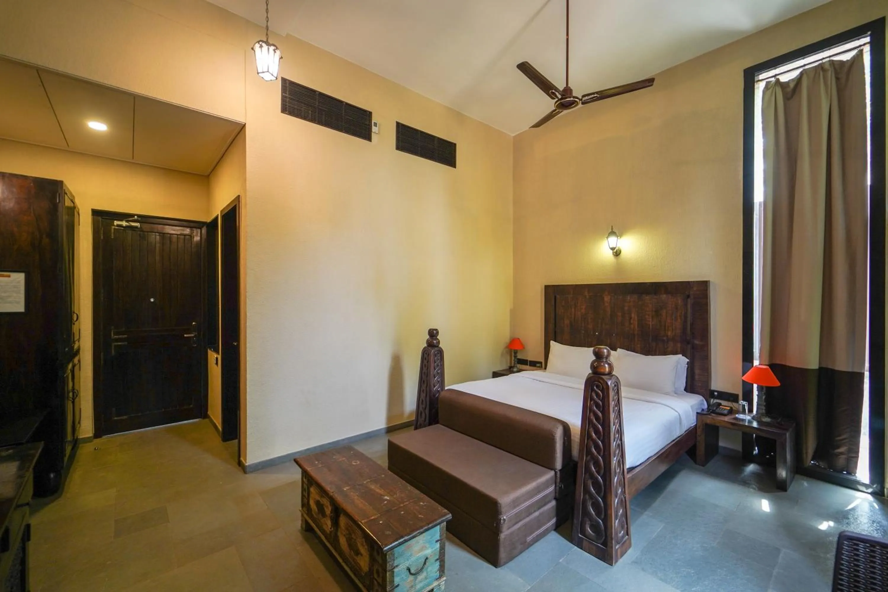 Photo of the whole room, Bed in Triose Boutique Hotel Lonavala